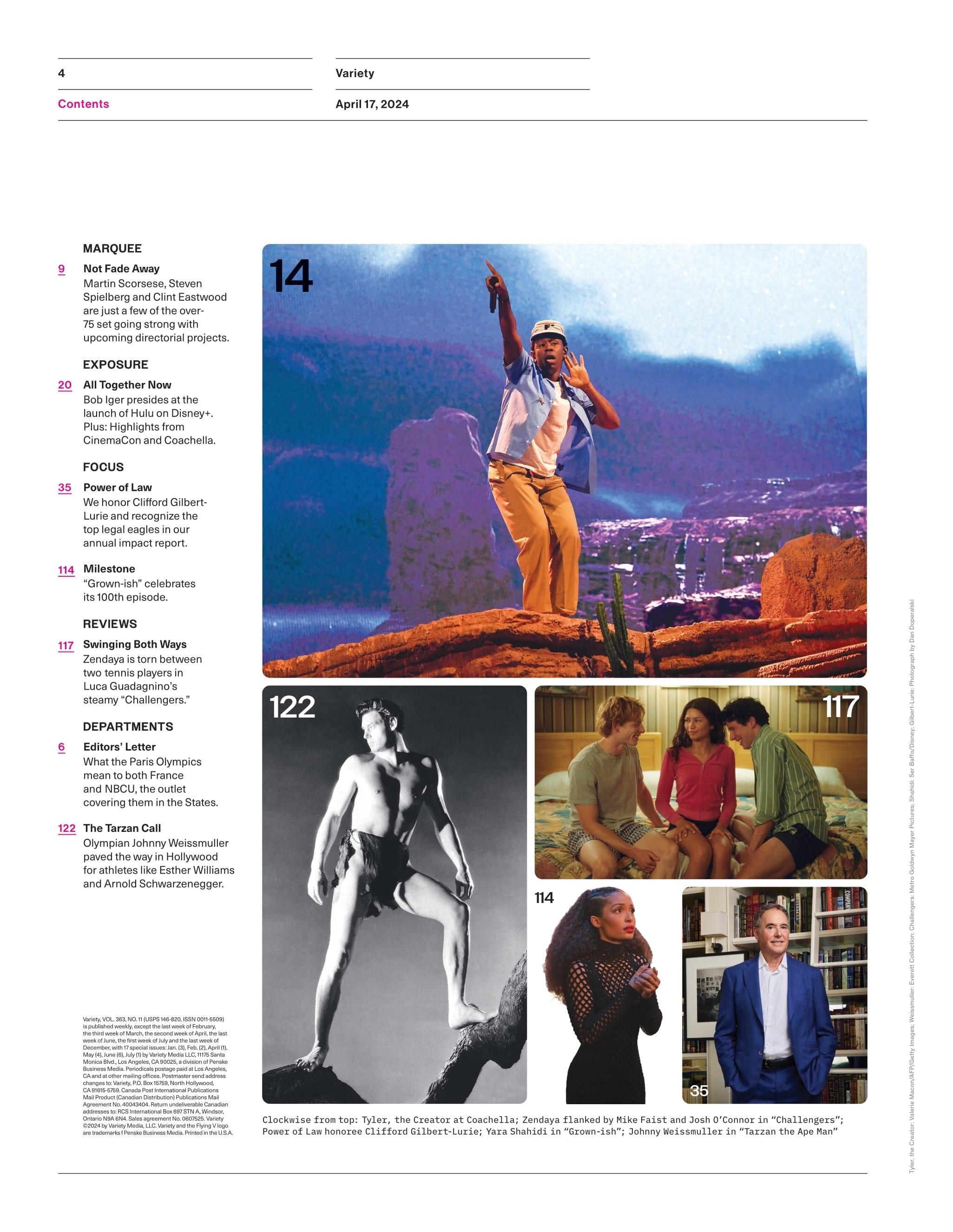 Variety - 24.04.17 Edition: NBCUniversal Banks On Celebrities & Spectacle To Bring Big Crowds To Paris Olympics, Owen Teague Star Of Kingdom Of The Planet Of The Apes, How to Break Coachella & More!