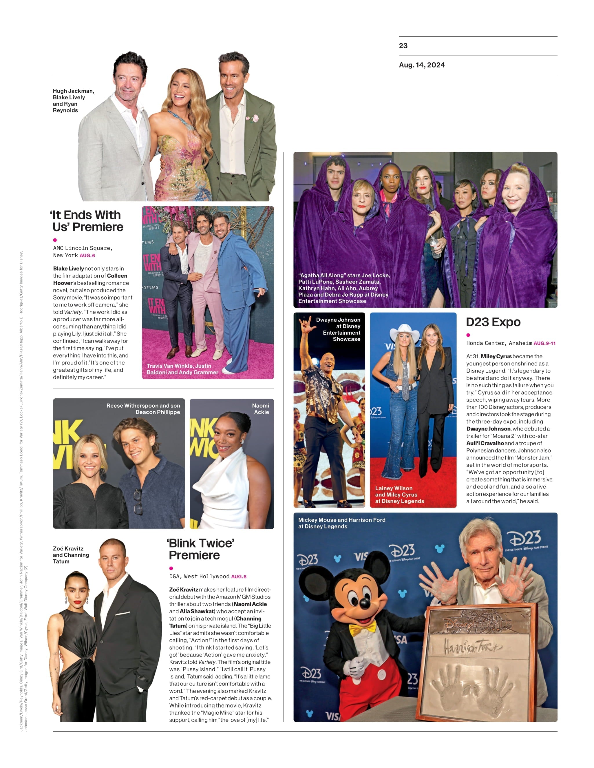 Variety - 24.08.14 Edition: Sofia Vergara Discusses Her Role As Murderous Drug Lord In Griselda Post Modern Family, TikTok Election, It Ends With Us Premiere, Vince Vaughn Comedy Bad Monkey & More!
