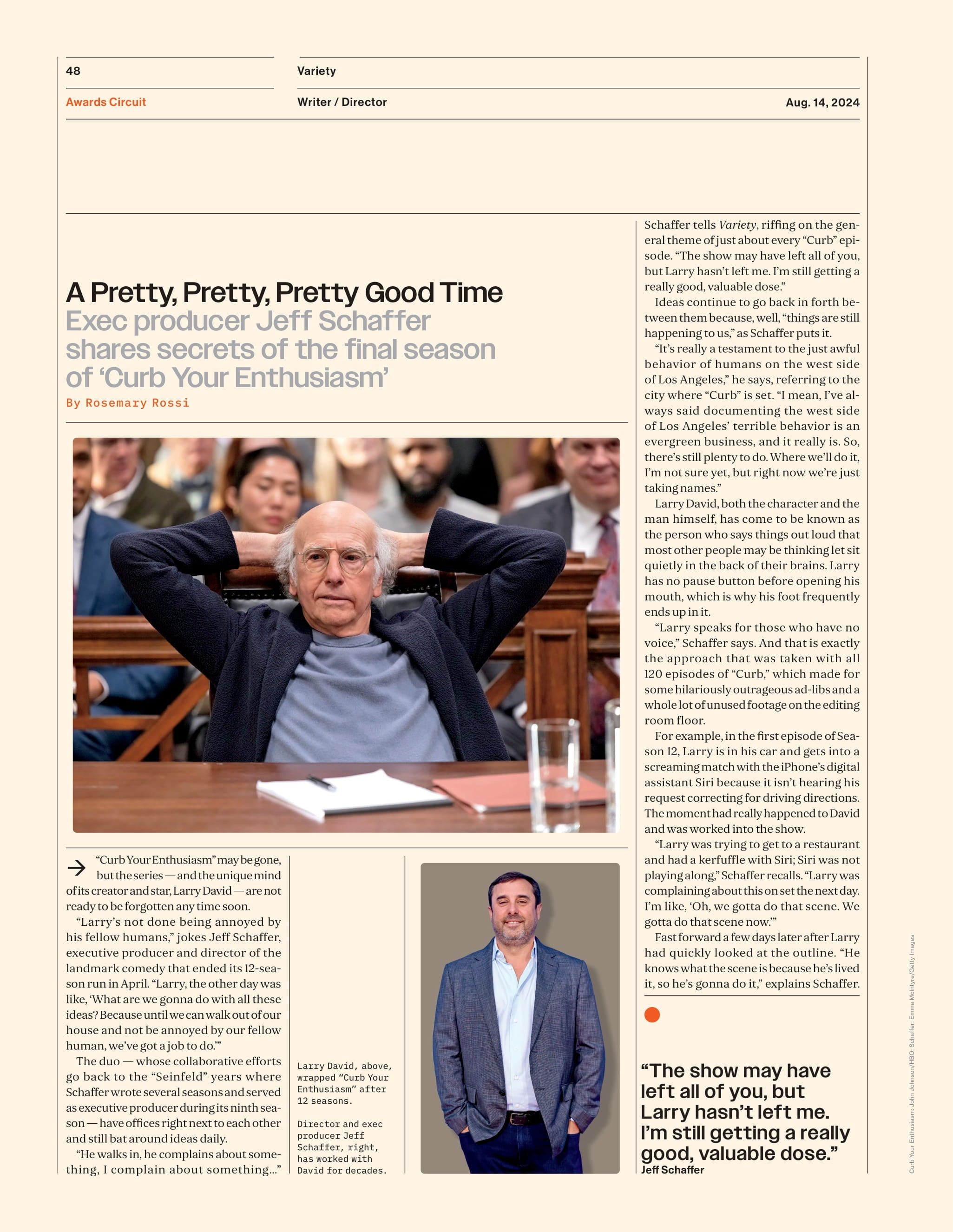 Variety - 24.08.14 Edition: Sofia Vergara Discusses Her Role As Murderous Drug Lord In Griselda Post Modern Family, TikTok Election, It Ends With Us Premiere, Vince Vaughn Comedy Bad Monkey & More!