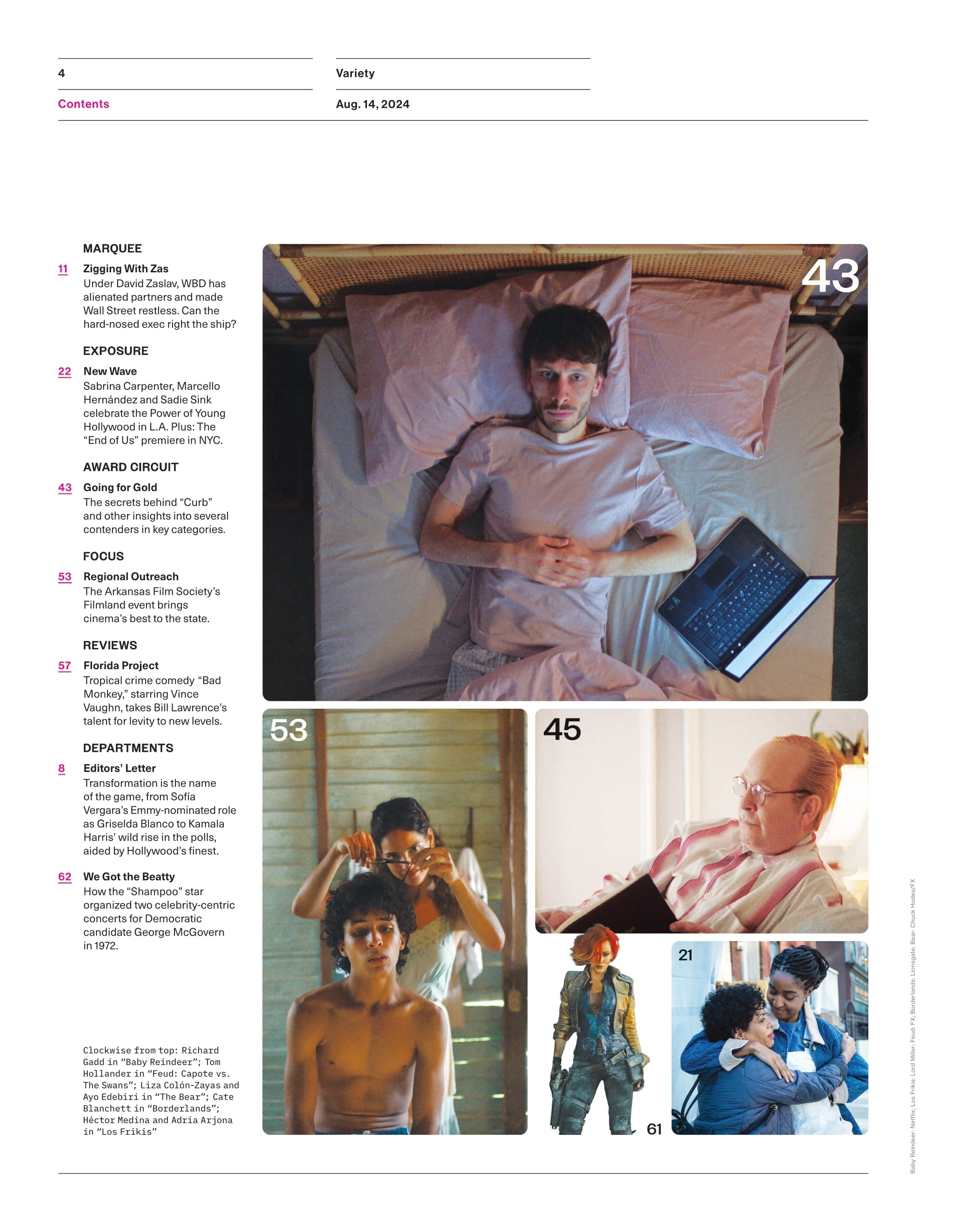 Variety - 24.08.14 Edition: Sofia Vergara Discusses Her Role As Murderous Drug Lord In Griselda Post Modern Family, TikTok Election, It Ends With Us Premiere, Vince Vaughn Comedy Bad Monkey & More!