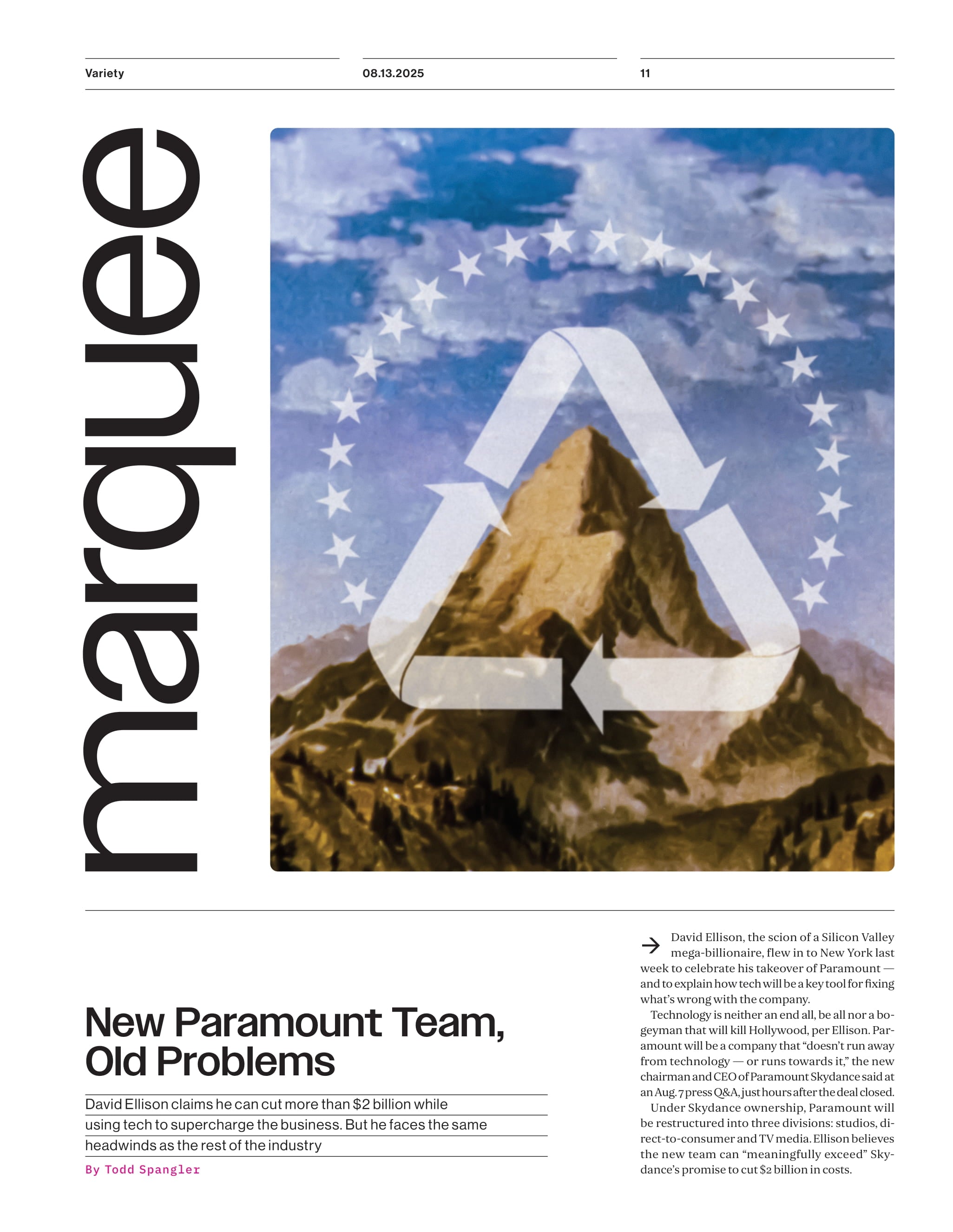 Variety - 25.08.13 Edition: Severance's Tramell Tillman Scales New Heights, Jussie Smollett's Comeback, David Ellison’s Big Challenge, Andrew Lloyd Webber To Build A Multibillion-Dollar Empire & More!