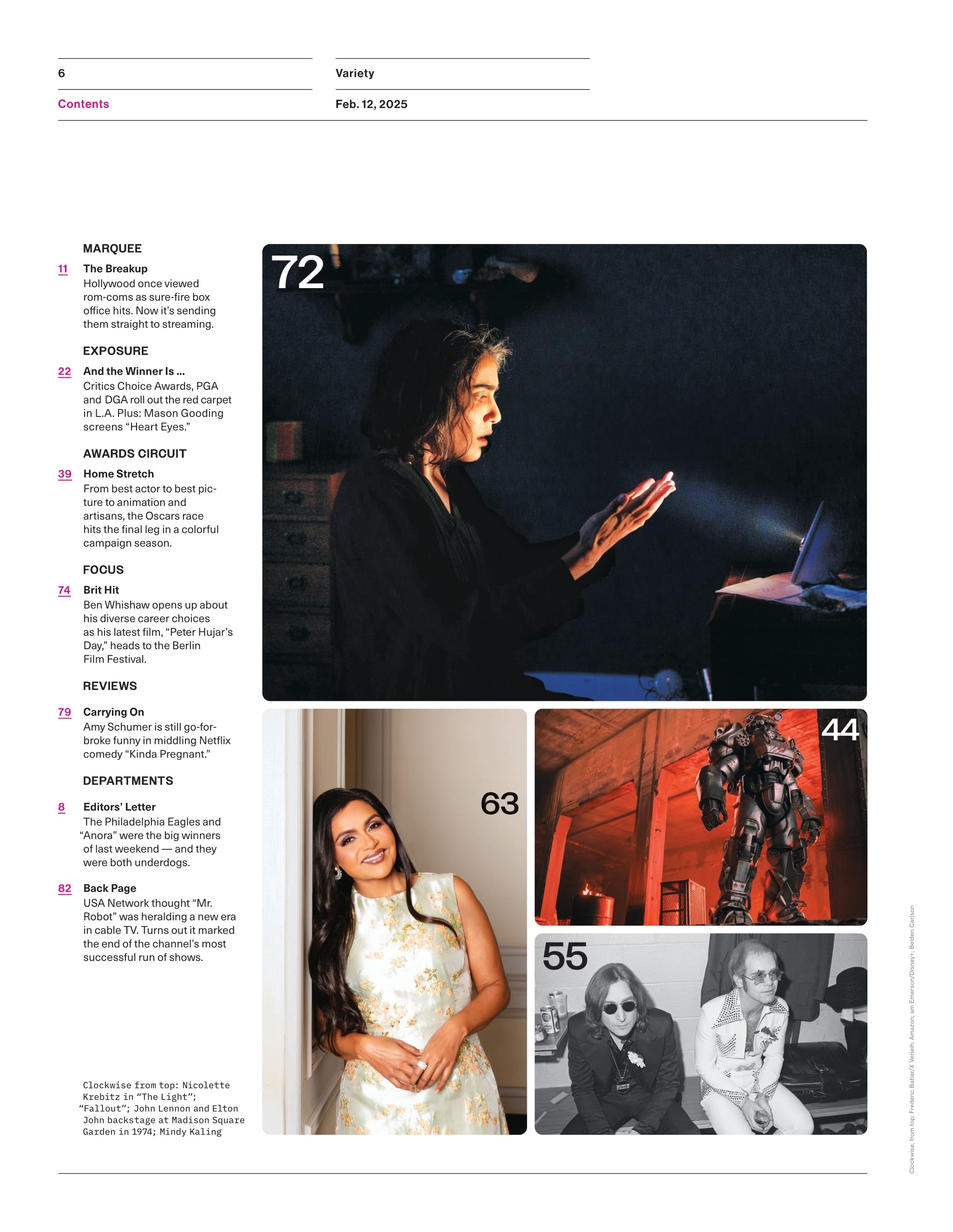 Variety - 25.02.12 Edition: NBCUniversal, First To Plunge Into Tv's Post-Cable Future, Suits LA & Stephen Amell, Critics Choice Awards, Amy Schumer's New Netflix Comedy, Philadelphia Eagles & More!