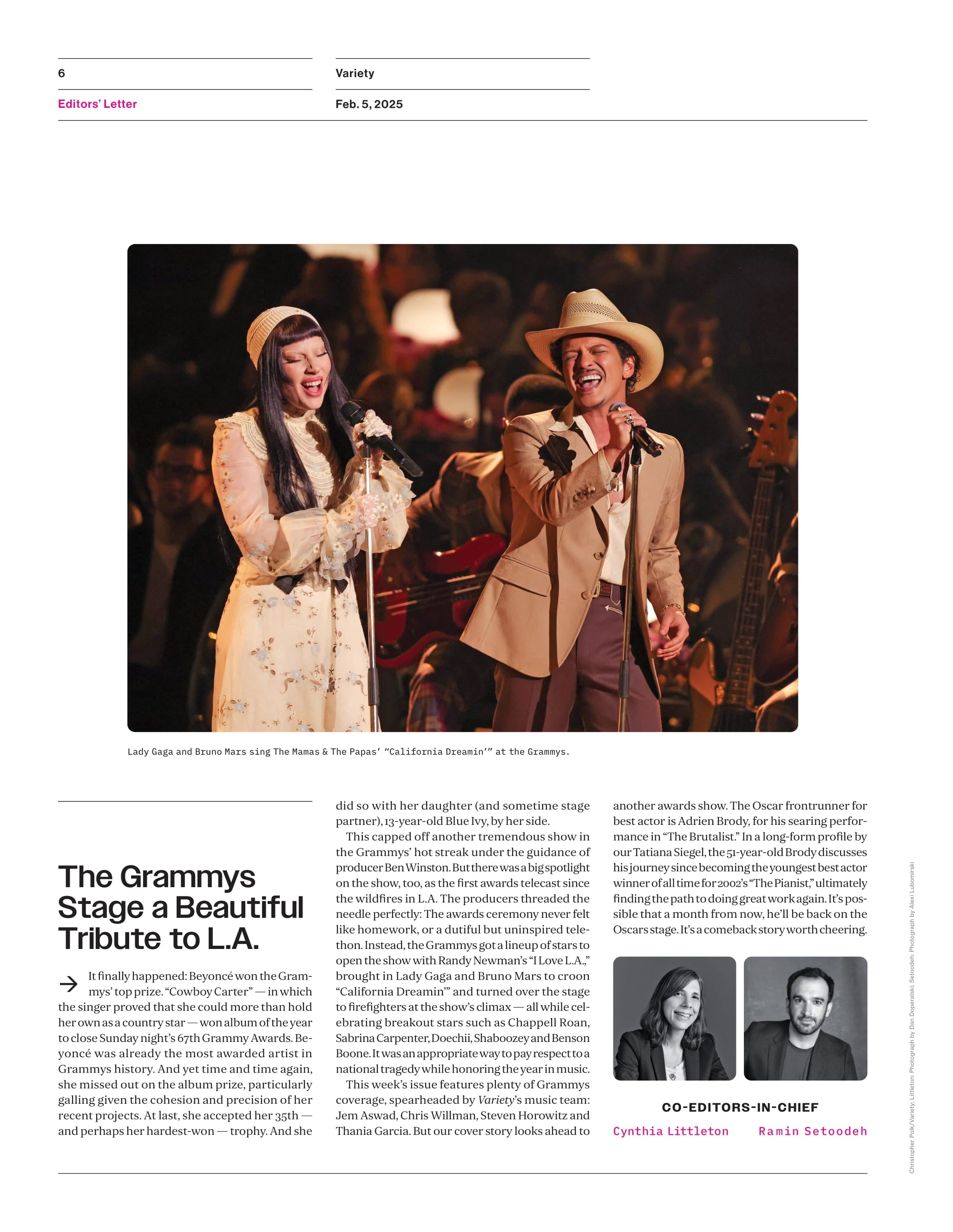 Variety - 25.02.05 Edition: Adrien Brody's Monumental Moment, Chappell Roan, Instagram Page Dedicated To Bro Memes Grew & Turned Into: Almost Friday, The Grammys Finally Put A Ring On It & More!