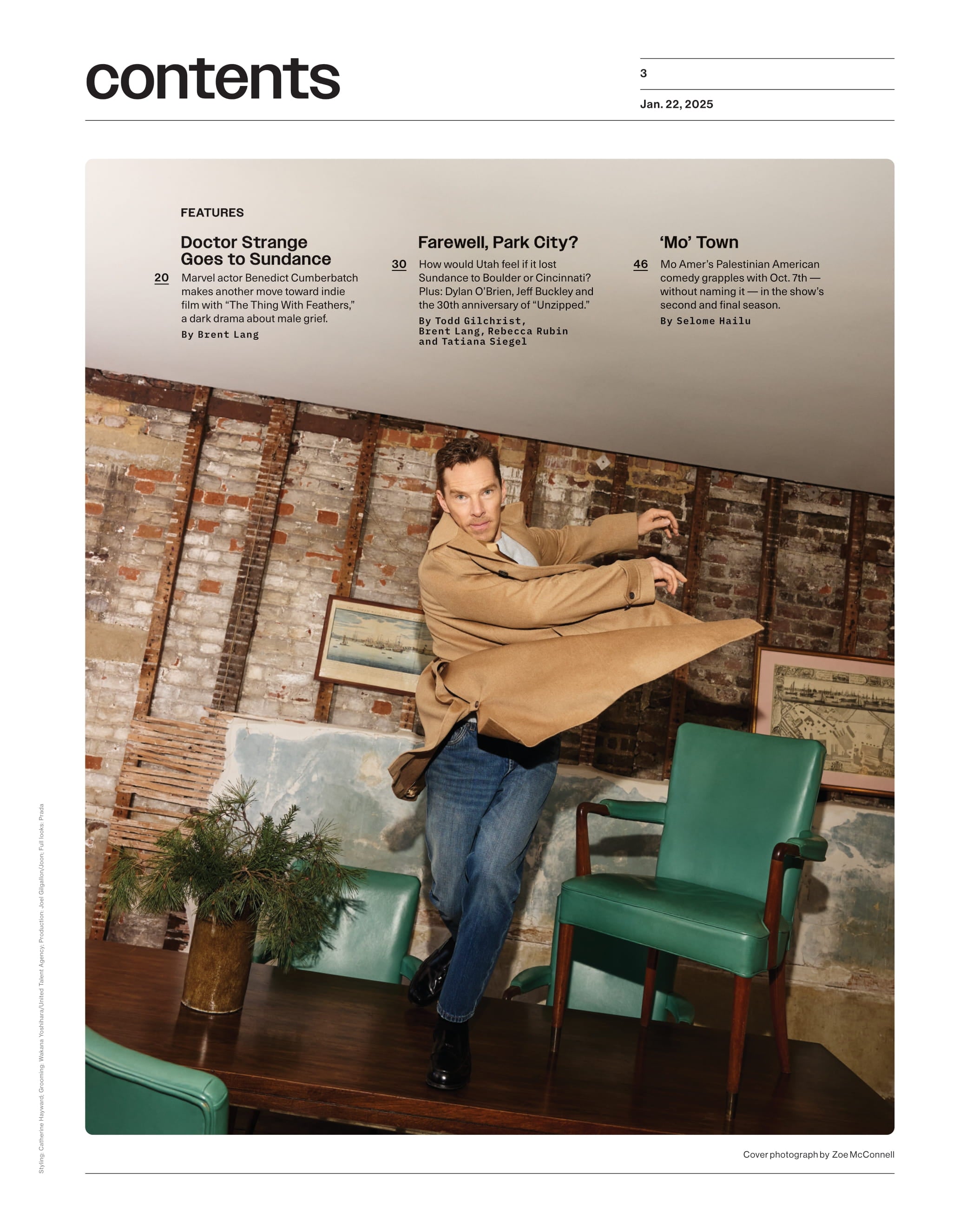 Variety - 25.01.22 Edition: Doctor Strange Star Is Not Done With Marvel, What's Next For Sundance & Park City, Remembering David Lynch, The Last Showgirl, Next Steps For LA, Oscar Nominations & More!