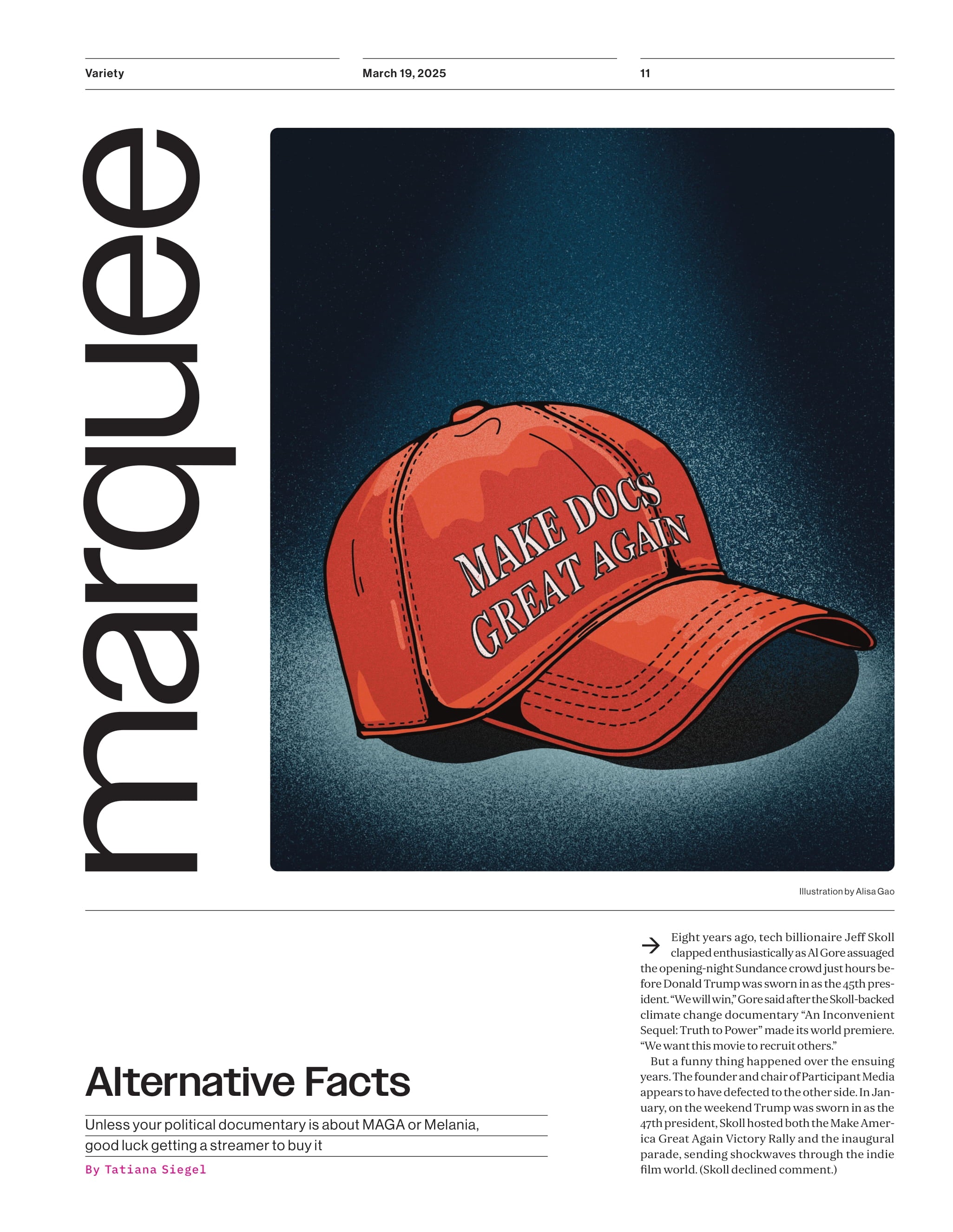 Variety - 25.03.19 Edition: 25 Years Of Netflix, How Netflix CEO Ted Sarandos Changed Hollywood Forever, Minecraft Movie Predictions, MAGA Makeover, SXSW, Trisha Yearwood Honored A Star & More!