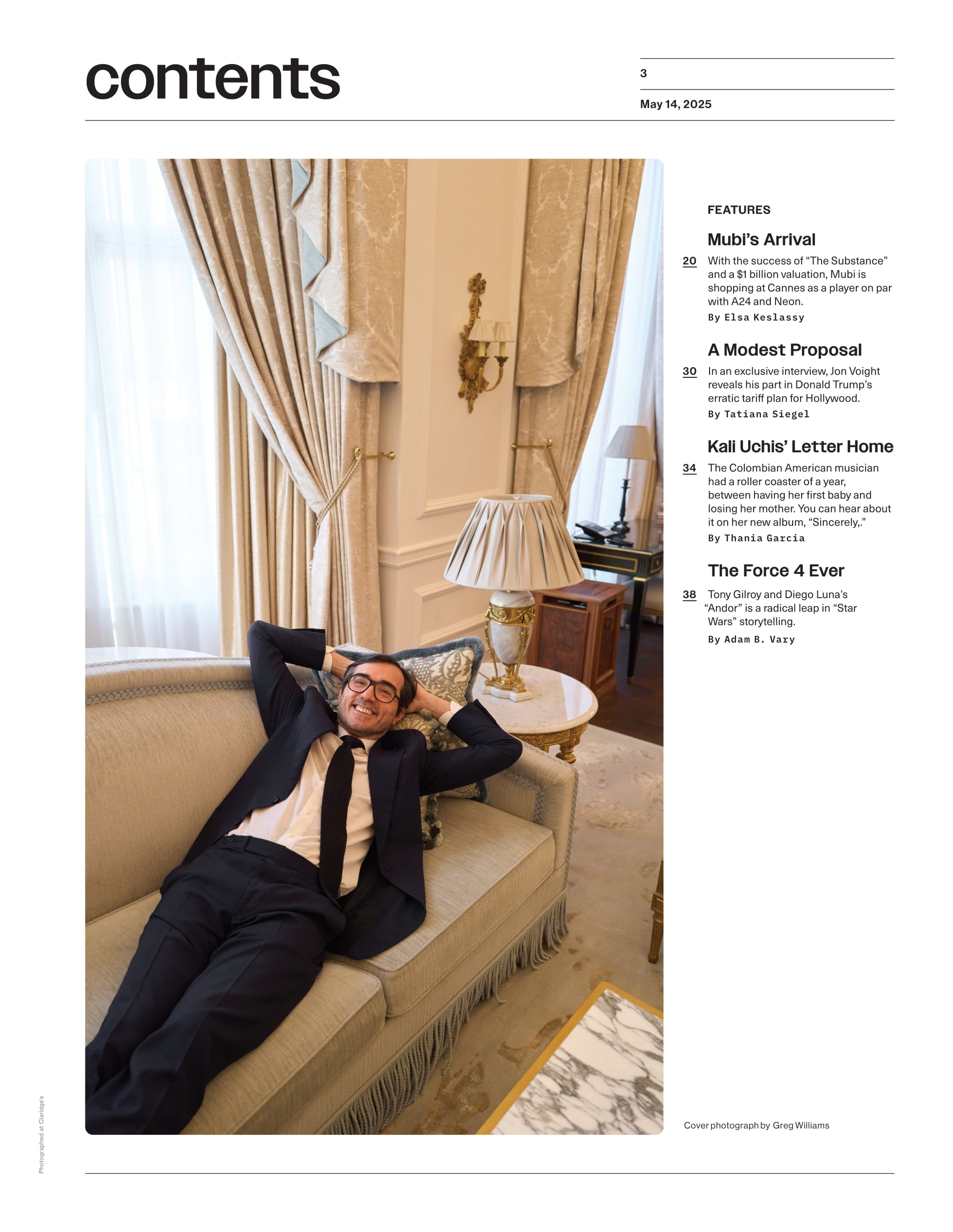 Variety - 25.05.14 Edition: Mubi's Bold Bet, Efe Cakarel Says His Potent Indie Streamer Can Compete With A24 & Neon, Jon Voight’s Role In Trump’s Hollywood Tariff Plan, Kali Uchis’ New Album & More!