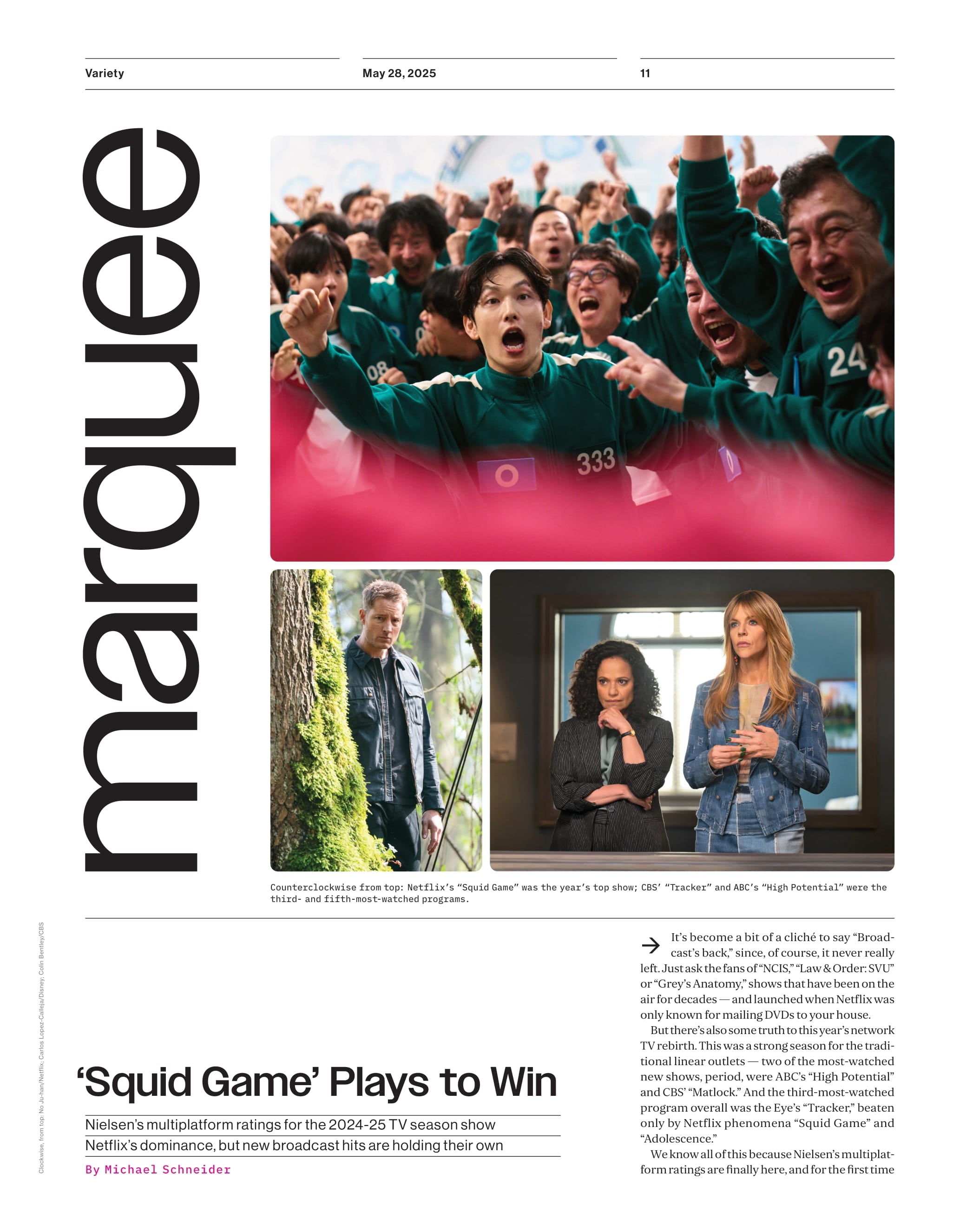 Variety - 25.05.28 Edition: Jane Rosenthal & The Tribeca Film Festival, L.A.'s Industry Crisis, Squid Game's Big Win, Miley Cyrus Redefines Herself, Ricky Gervais' Walk Of Fame Star & More!