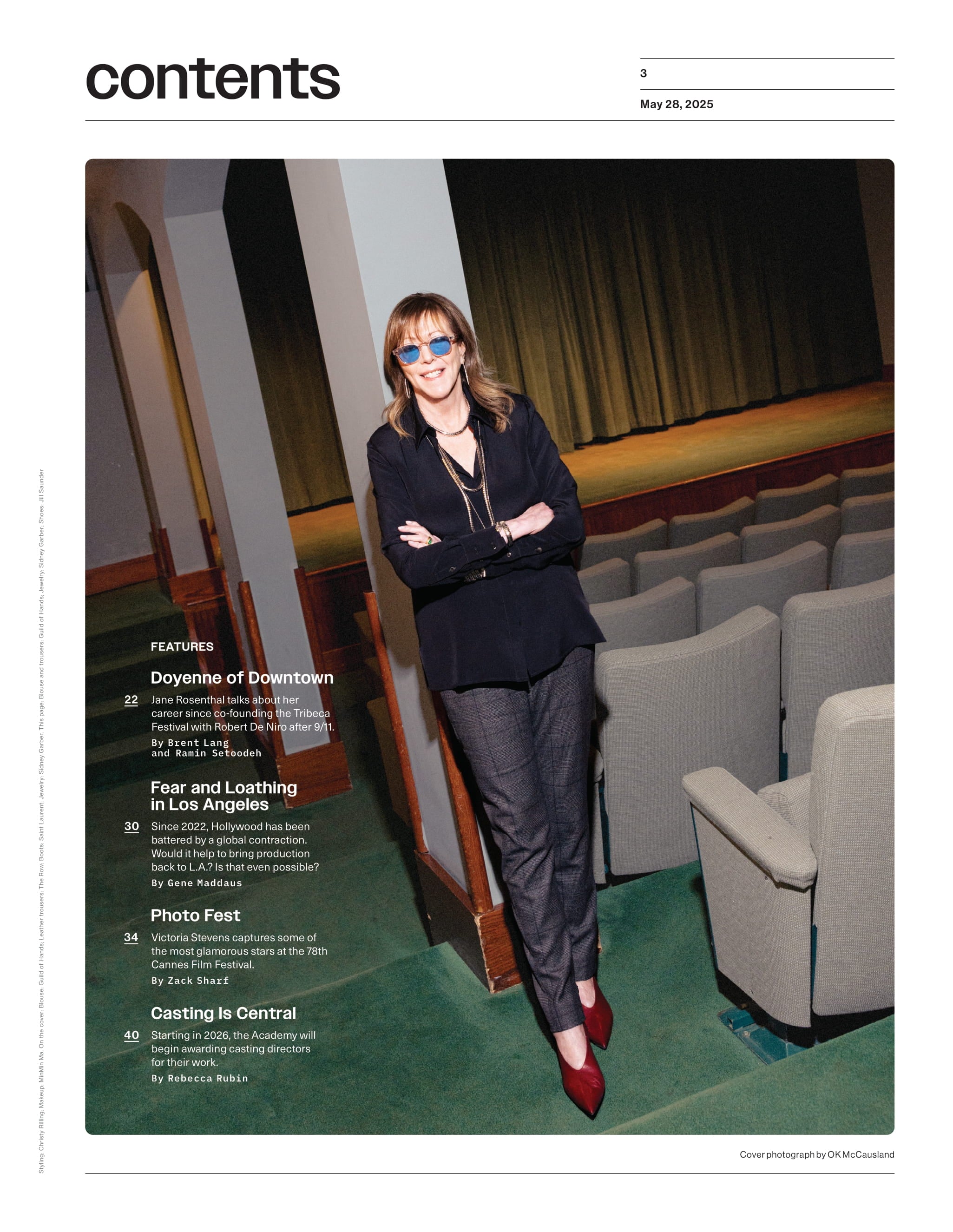 Variety - 25.05.28 Edition: Jane Rosenthal & The Tribeca Film Festival, L.A.'s Industry Crisis, Squid Game's Big Win, Miley Cyrus Redefines Herself, Ricky Gervais' Walk Of Fame Star & More!