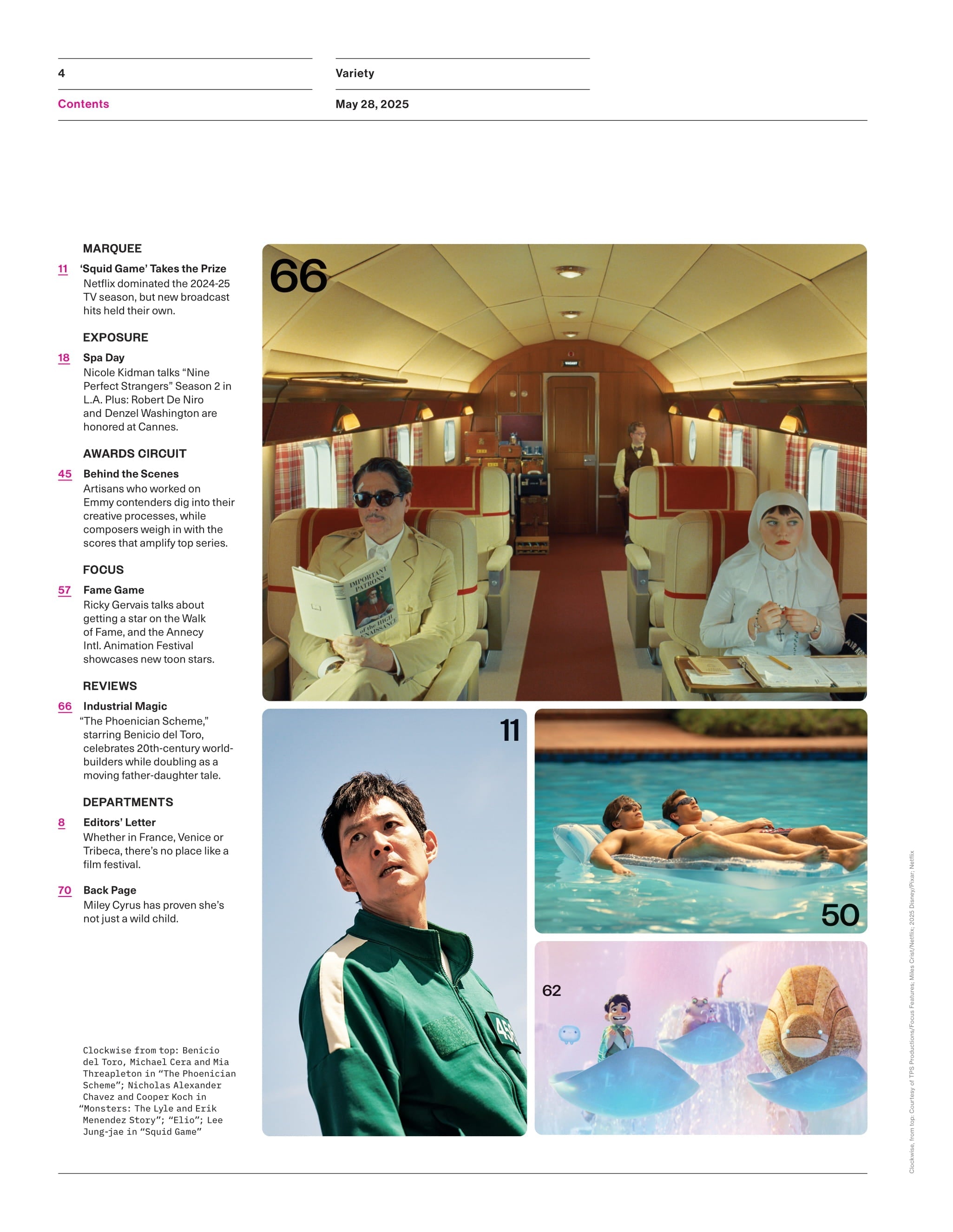 Variety - 25.05.28 Edition: Jane Rosenthal & The Tribeca Film Festival, L.A.'s Industry Crisis, Squid Game's Big Win, Miley Cyrus Redefines Herself, Ricky Gervais' Walk Of Fame Star & More!