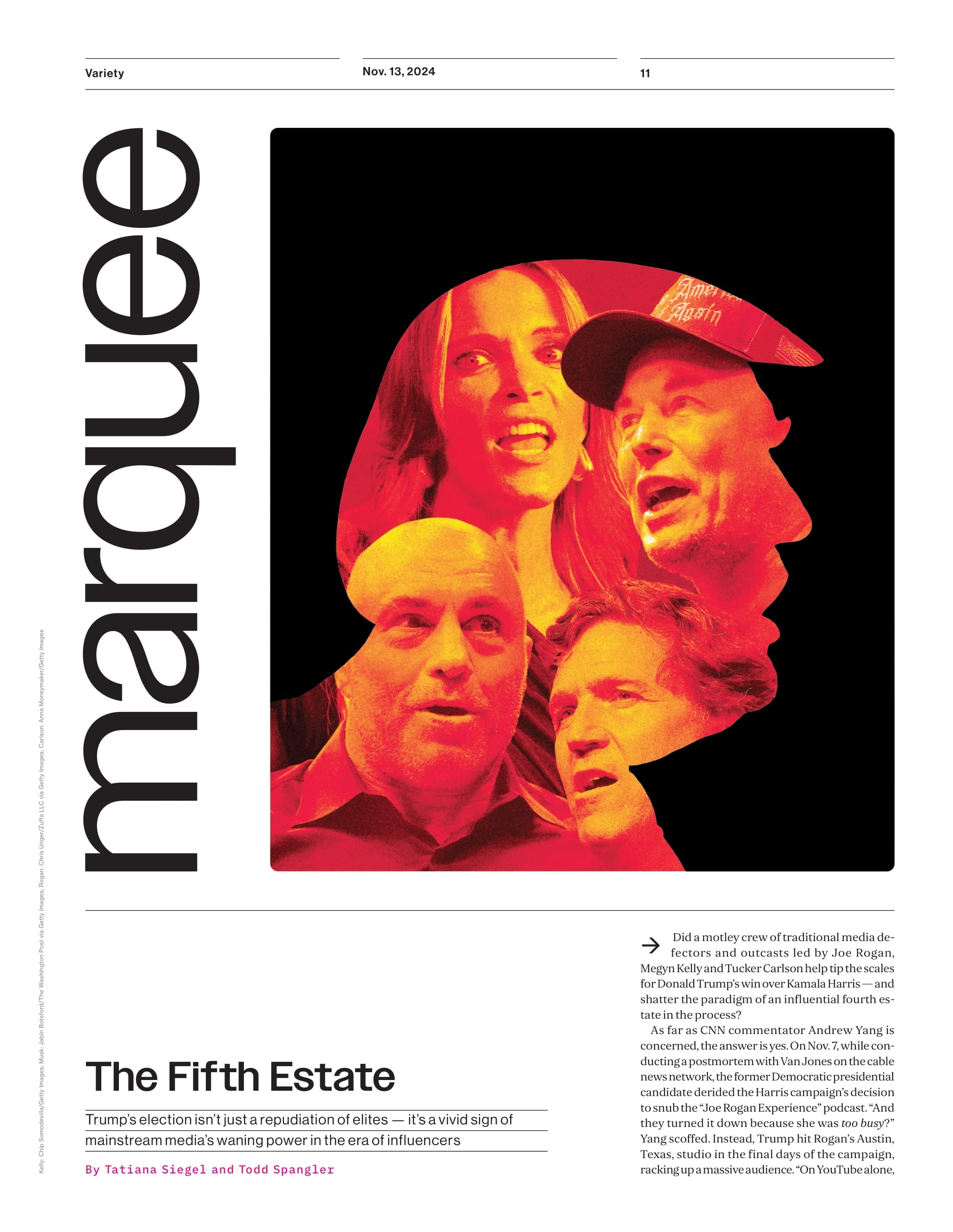 Variety - 24.11.13 Edition: Paul Mescal Unleashes Hell In Ridley Scott's Blockbuster Gladiator II, Hollywood Braces For Another Trump Term & Jenna Fischer How Office Ladies Podcast Became A Lifeline