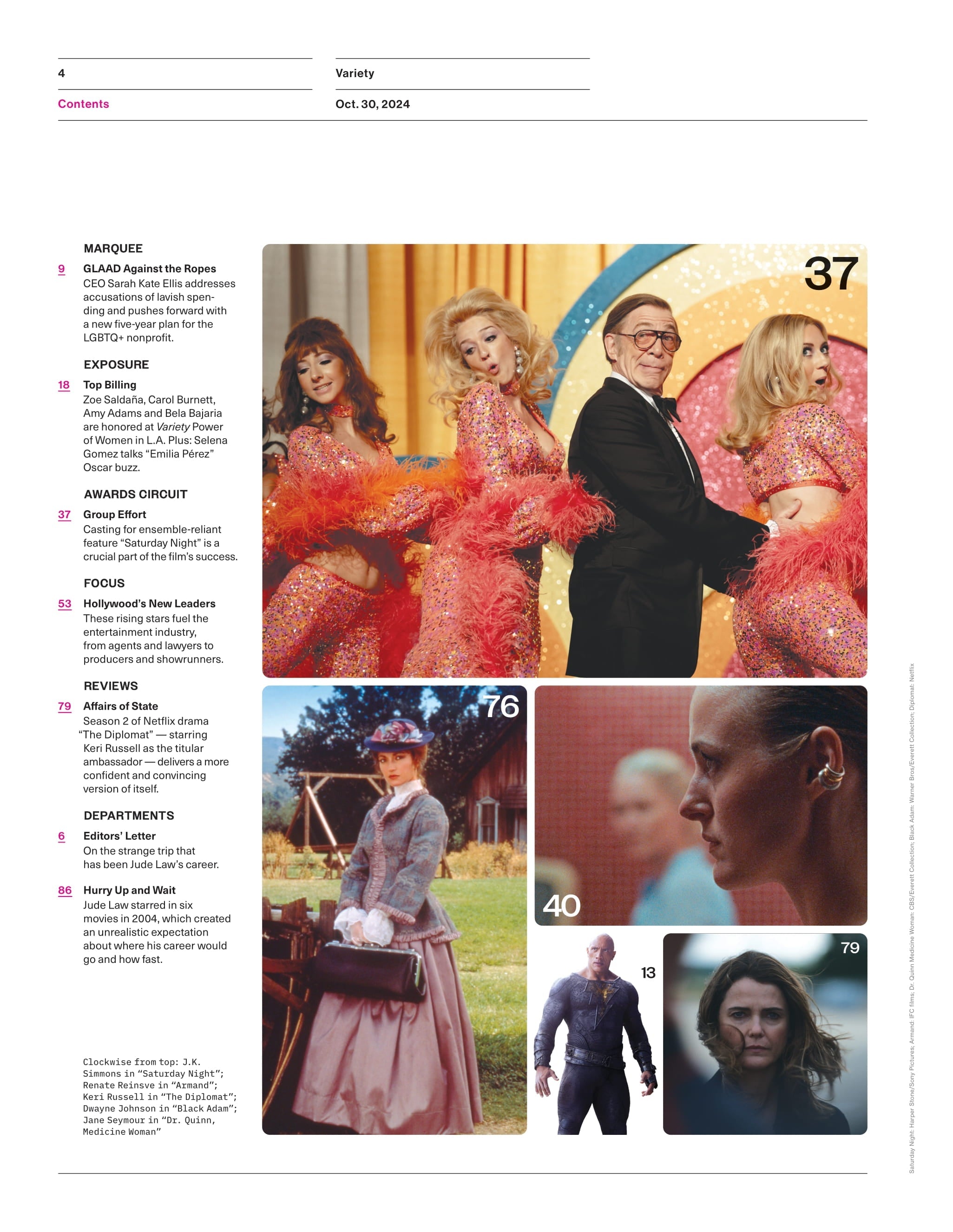 Variety - 24.10.30 Edition: Jude Law Strikes Back! Busier Than Ever At 51, The Talented Mr. Ripley Actor Gears Up For Awards Season & Star Wars, Paddington in Peru, Season 2 Of The Diplomat & More!