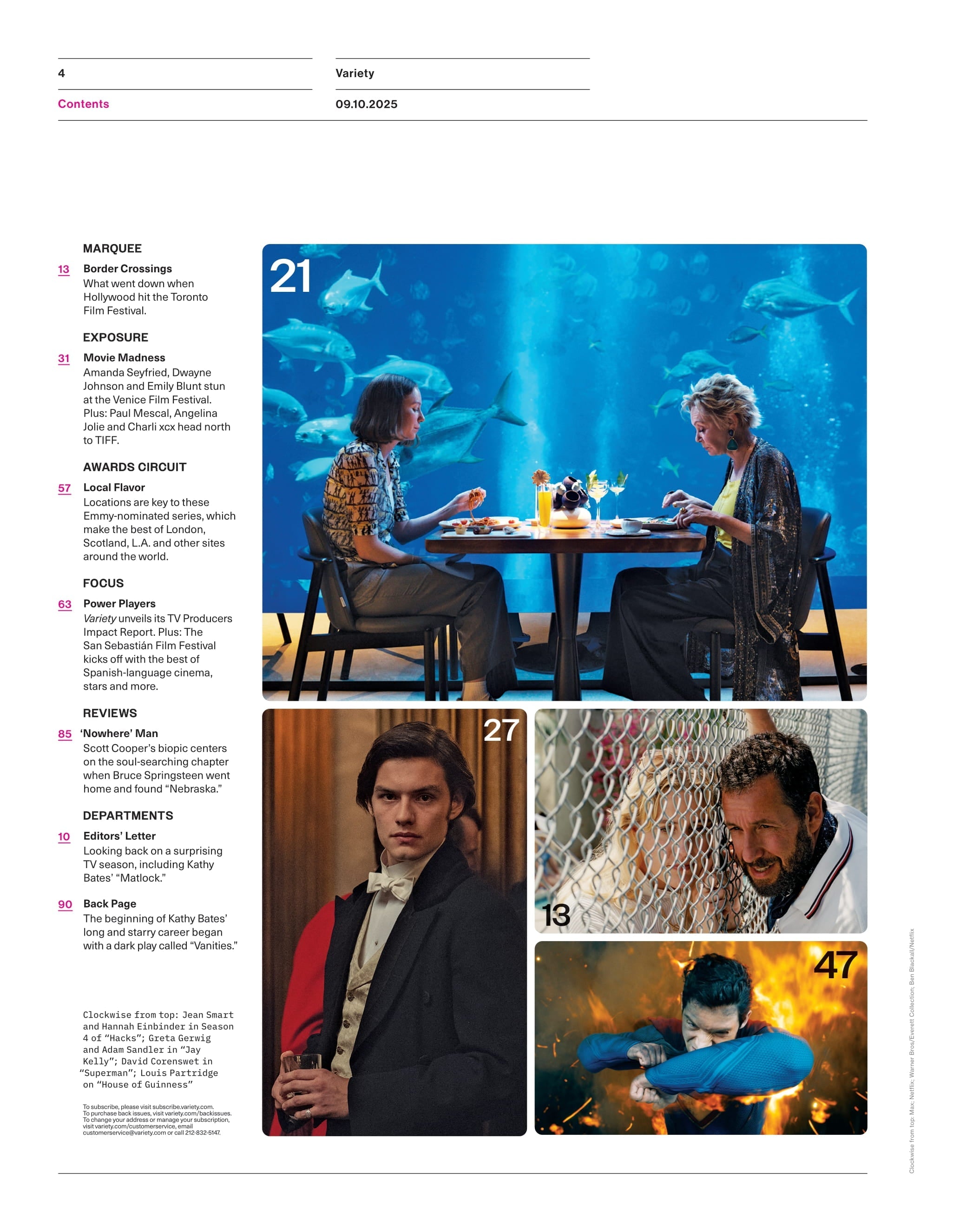 Variety - 25.09.10 Edition: Kathy Bates Has Never Felt More Comfortable In Her Own Skin, Paramount & Skydance Merger, Greg Daniels’ Office-Ish New Series Explained, Dick Van Dyke’s Emmy Legacy & More!