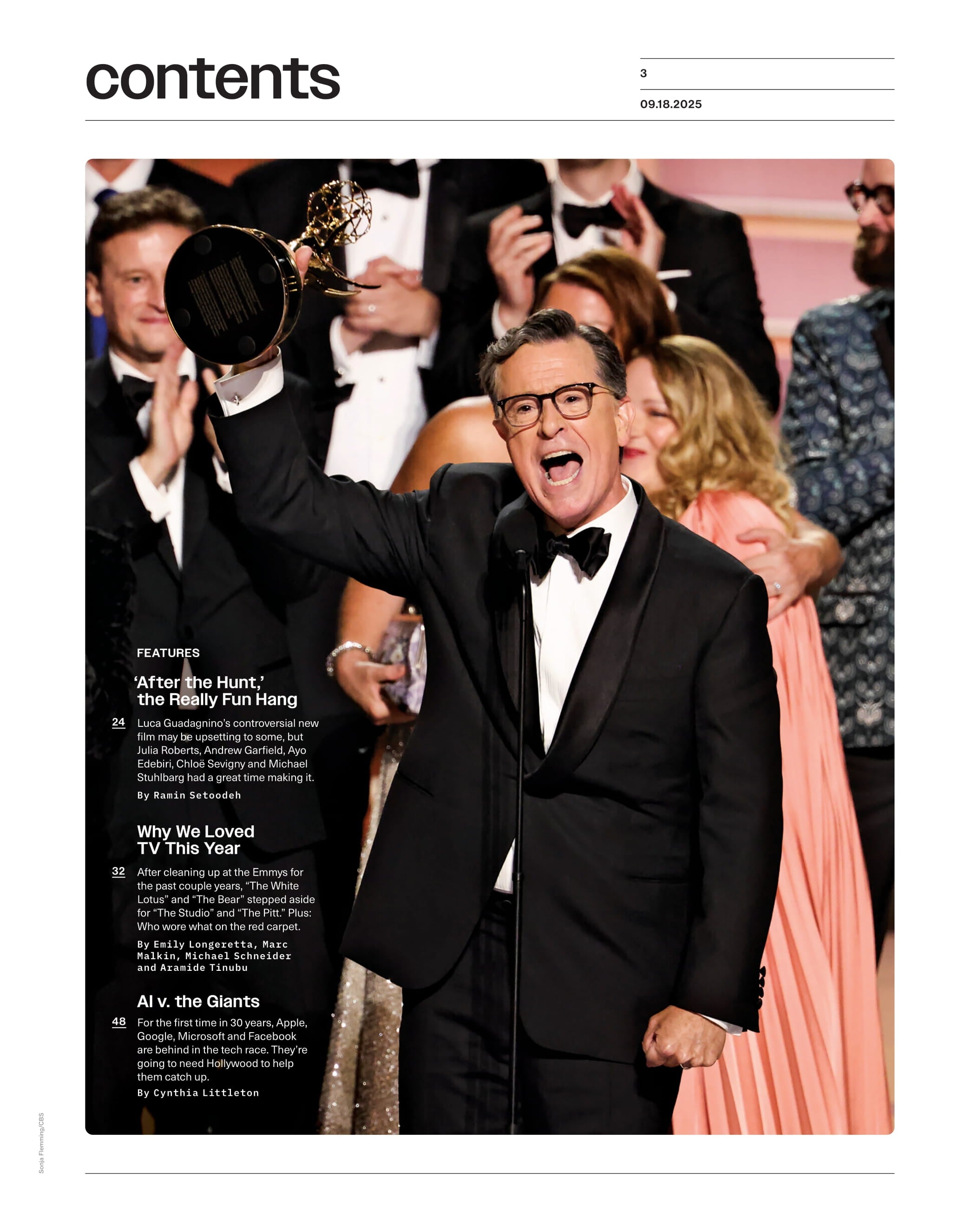 Variety - 25.09.18 Edition: Julia Roberts, Andrew Garfield, & Ayo Edebiri Lead This Year’s Most Polarizing Drama, The Emmys, Robert Redford's Cinematic Legacy, New York Fashion Week 2025 & More!
