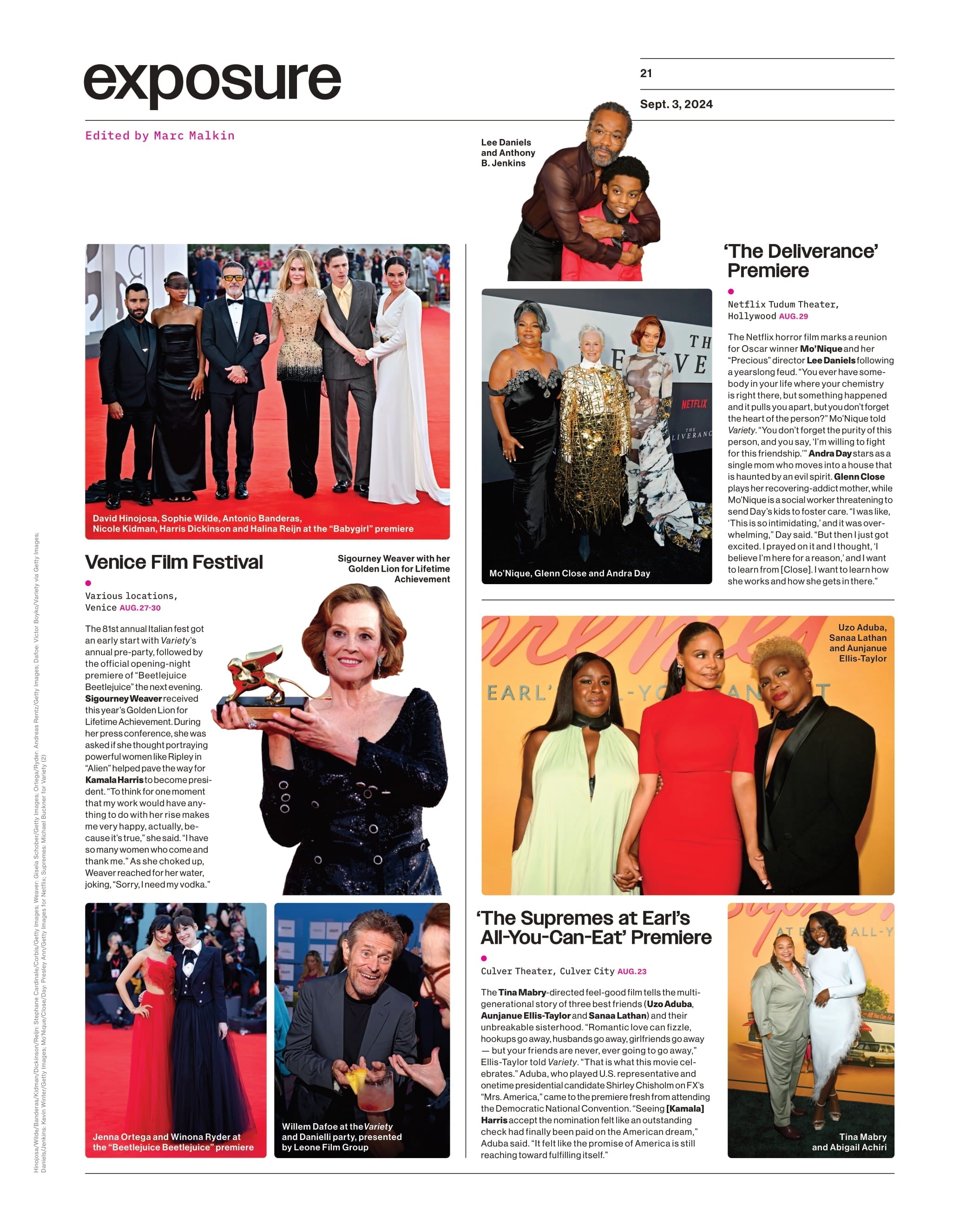 Variety - 24.09.03 Edition: The Demi-ssance! Demi Moore In Horror Film The Substance & What It's Actually Like Aging In Hollywood, Isabella Rossellini Shines In Conclave, Ben Stiller Is Back & More!