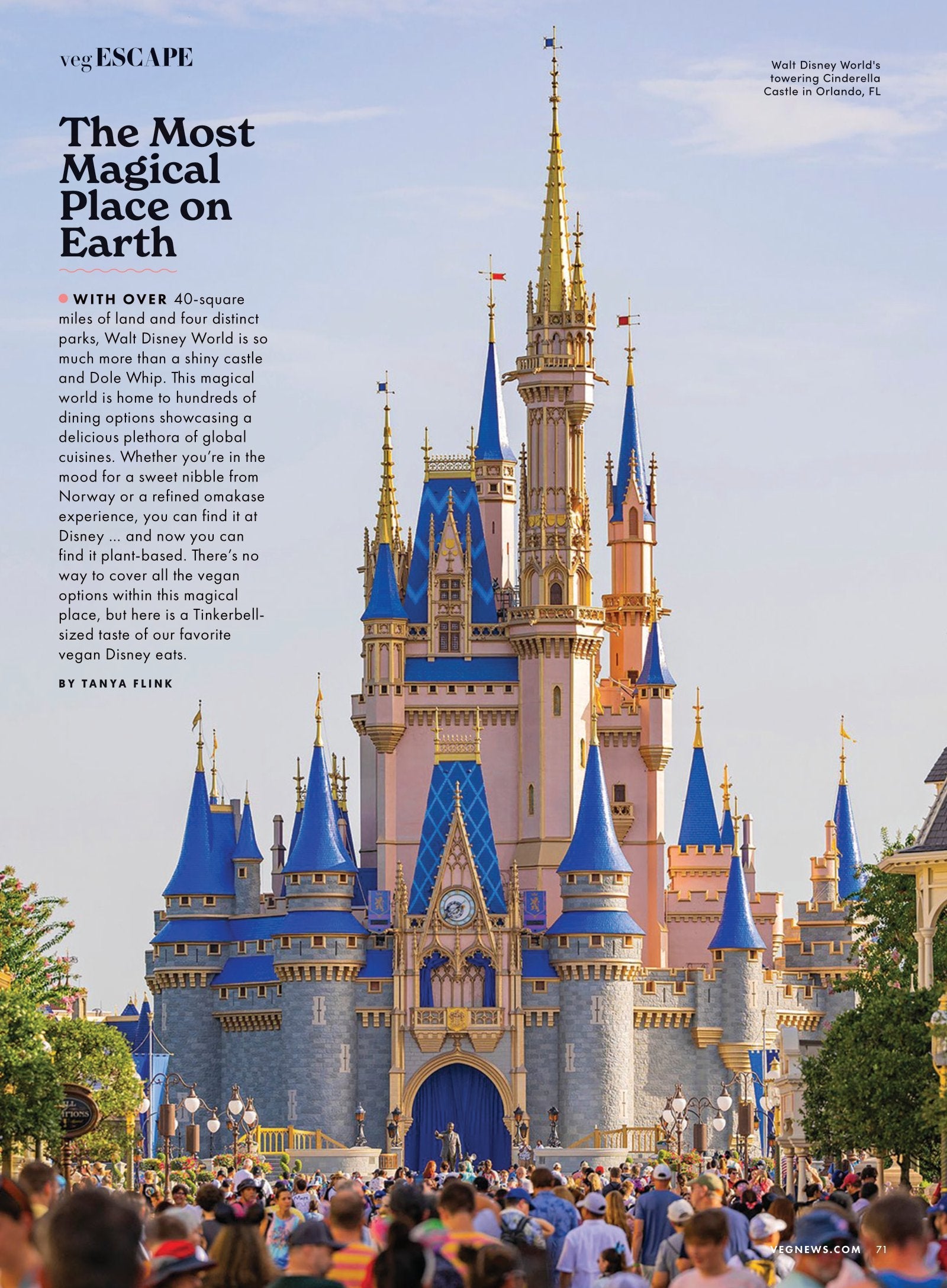 VegNews - Spring 2024: 88 Best Vegan Restaurants In America, Food Tour Of Disney World, New Age Of Vegan Cheese, 2024 Veggie Awards, Low-Waste Recipes, Charcuterie Boards, Favorite Products & More!