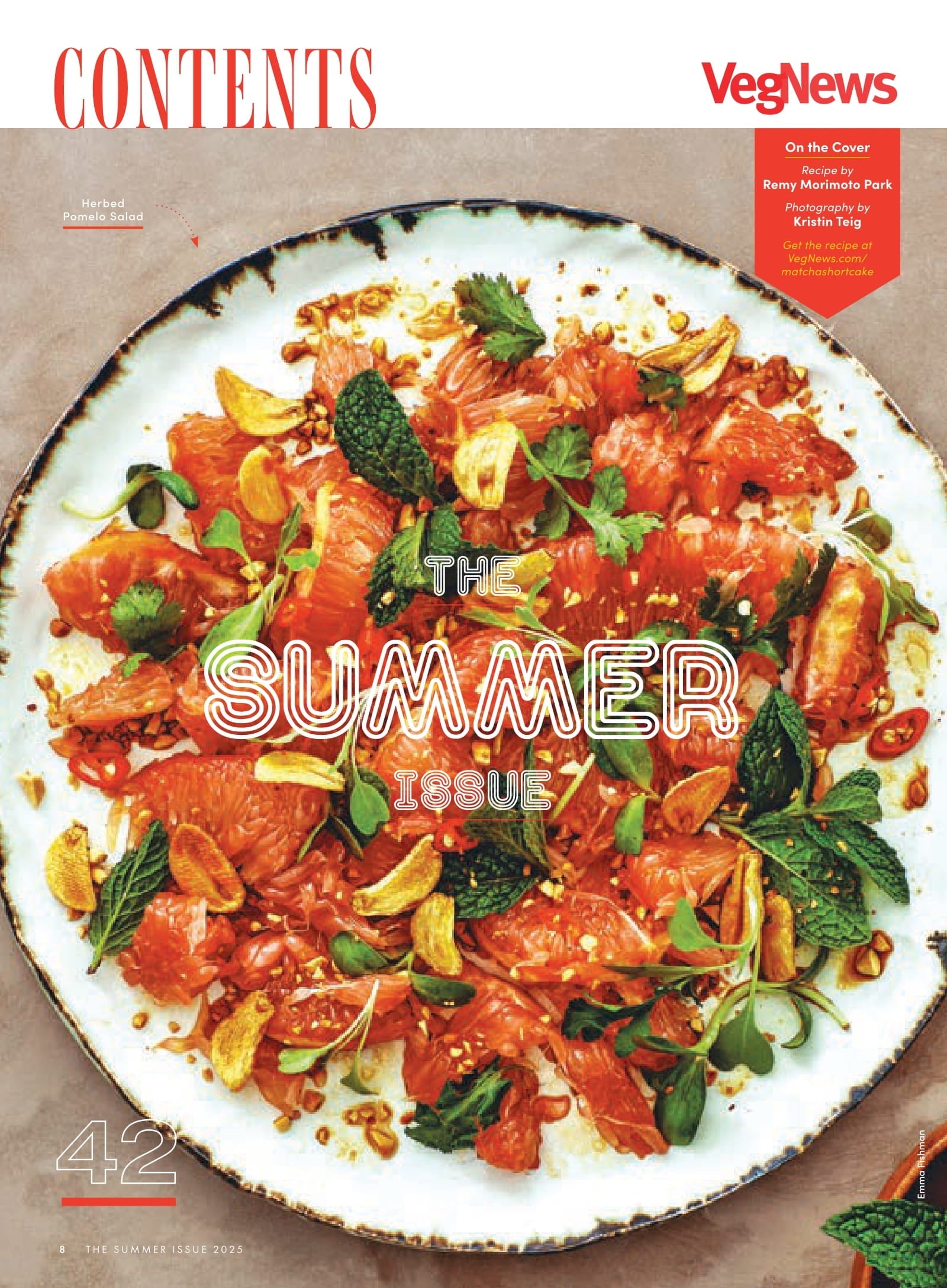 VegNews - Summer 2025: Dreamiest Vegan Weddings, 20 Mouthwatering Reasons To Love LA, Exploring Tokyo's Vegan Food Tour, Filipino Feast, Matcha 101 Basics, Spicy Snacks, Plant-Based Steak & More!