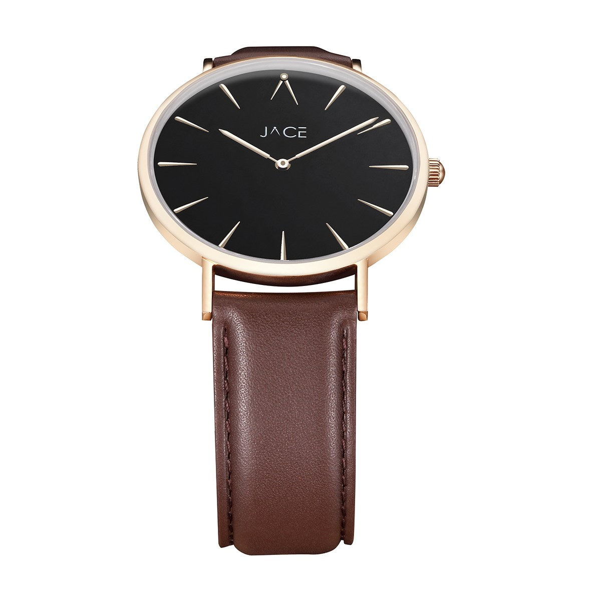 "LISBON" UNISEX LEATHER STRAP WATCH