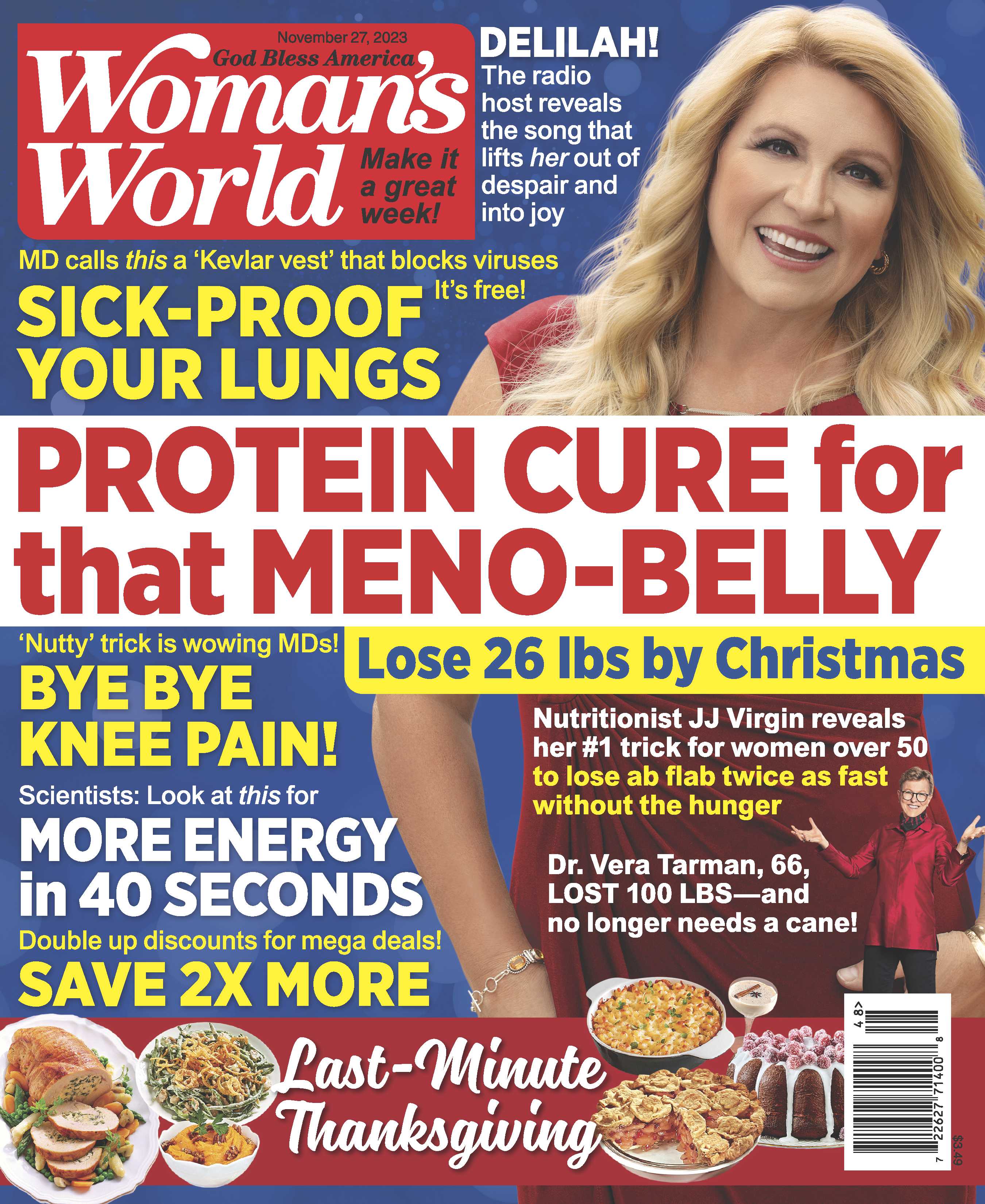 Woman's World - 11.27.23 Protein Cure for that Meno Belly