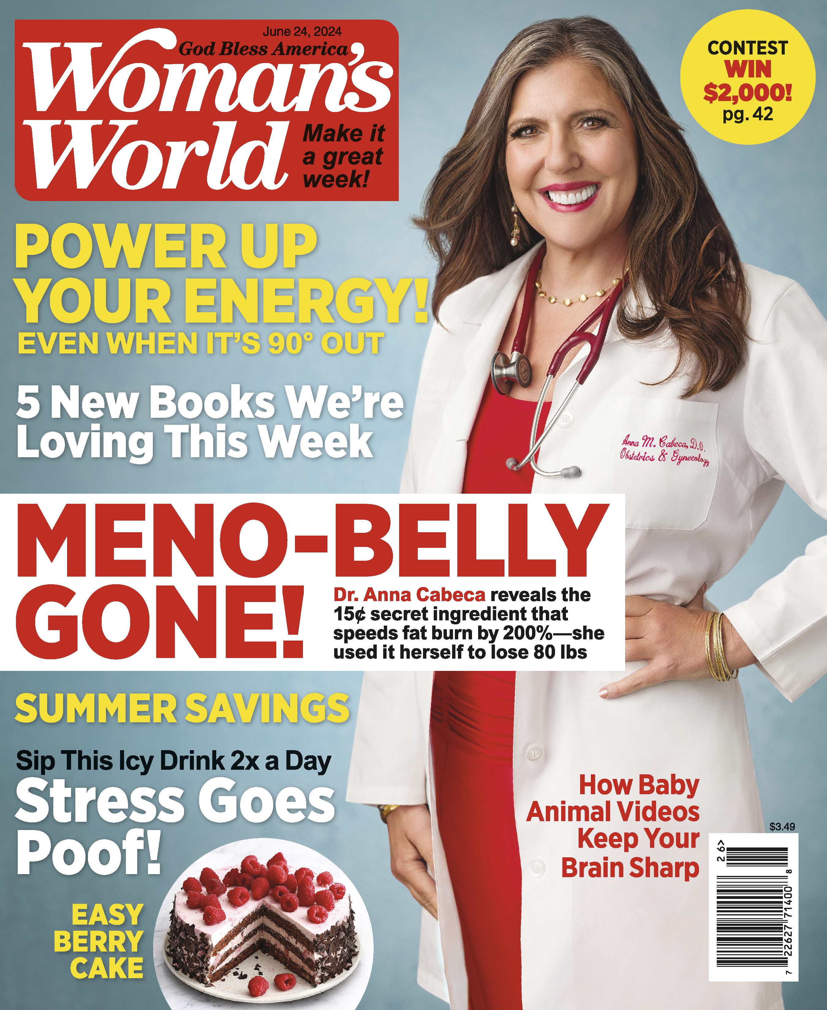 Woman's World - 06.24.24 Meno-Belly Gone