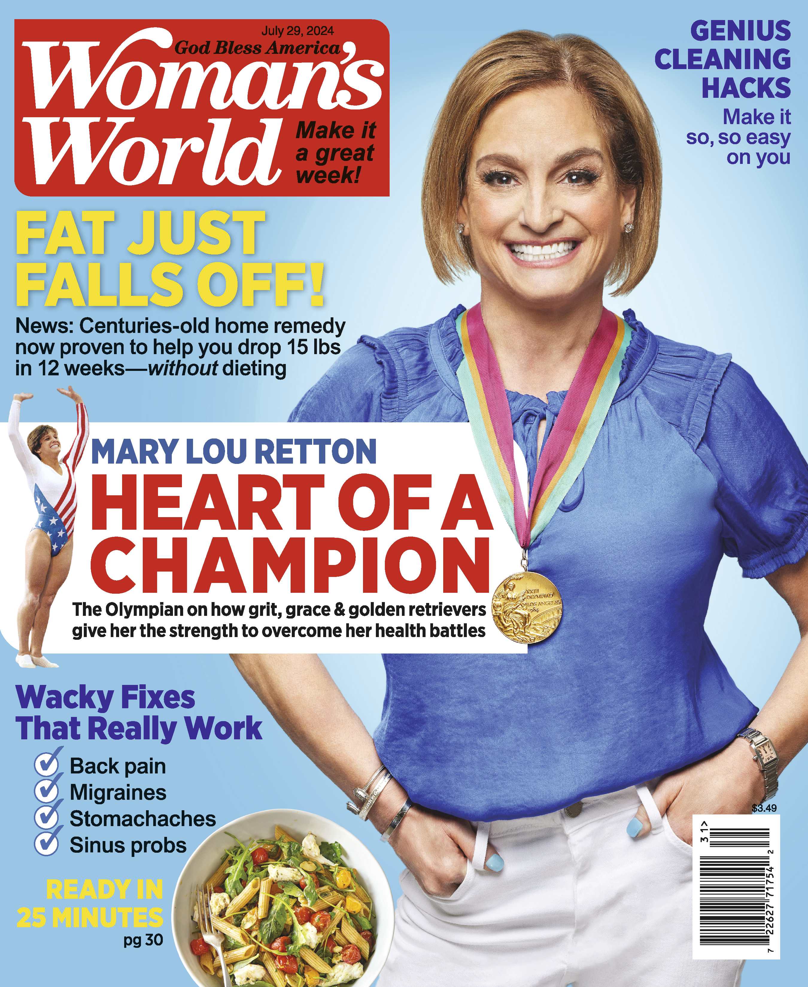 Woman's World - 07.29.24 Mary Lou Retton Heart of a Champion