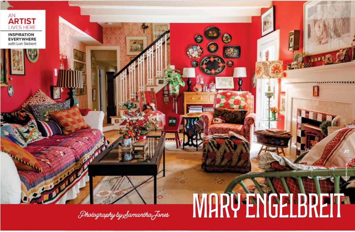 Where Women Create - Winter 2023: The Work Spaces Of Extraordinary Women, Artists, Instructors, Designers, Authors, Worldwide, Elizabeth Barlow, Anouk Pantovola, Carmen Daumer, Mary Engelbreit & More!