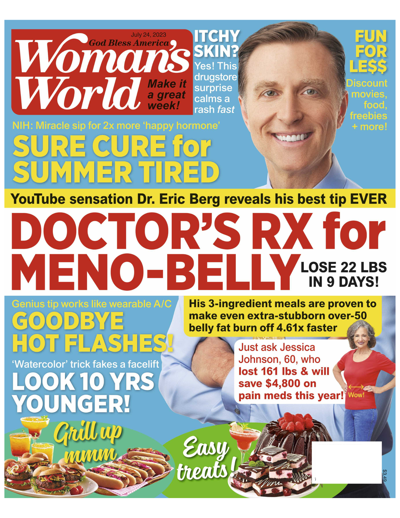 Woman's World - 07.24.23 Doctors RX for Meno Belly
