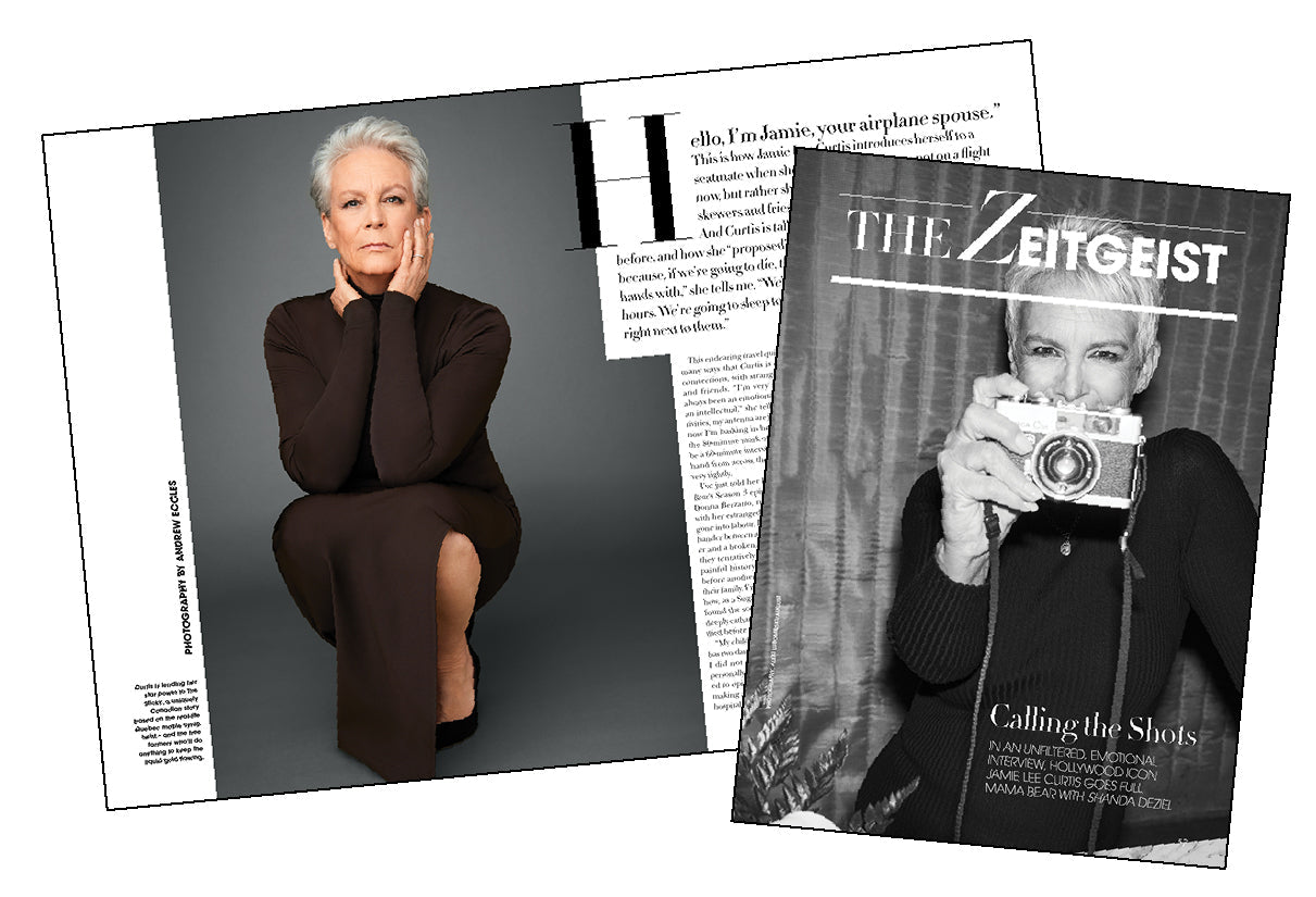 Zoomer Magazine - December 2024/January 2025: Exclusive Interview With Jamie Lee Curtis On Turning Over A New Leaf, Richard Christiansen's Garden Delights, Caribbean Holiday Inspirations & More!