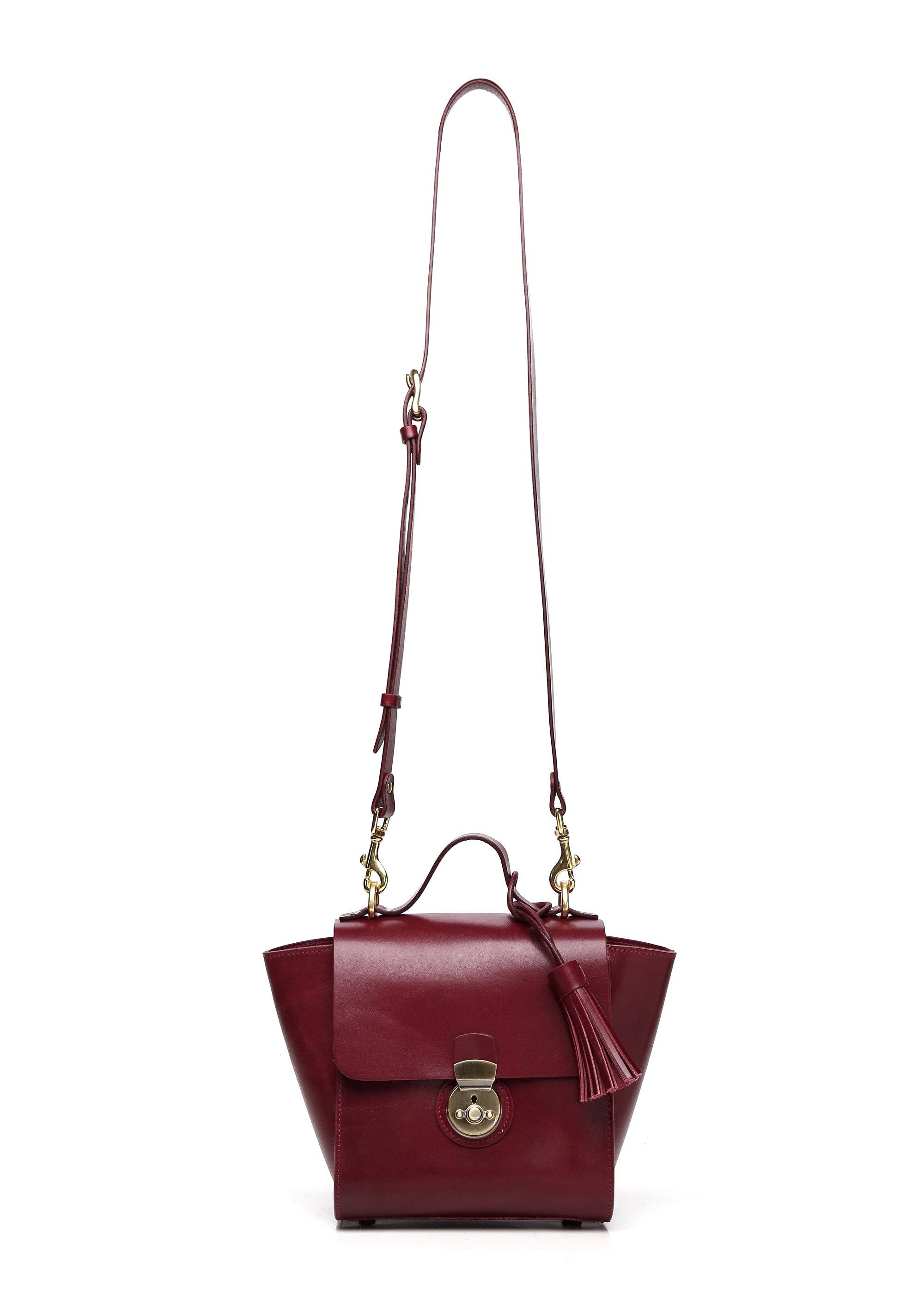 Vive 2.0 Classic Top Handle Satchel - Ruby