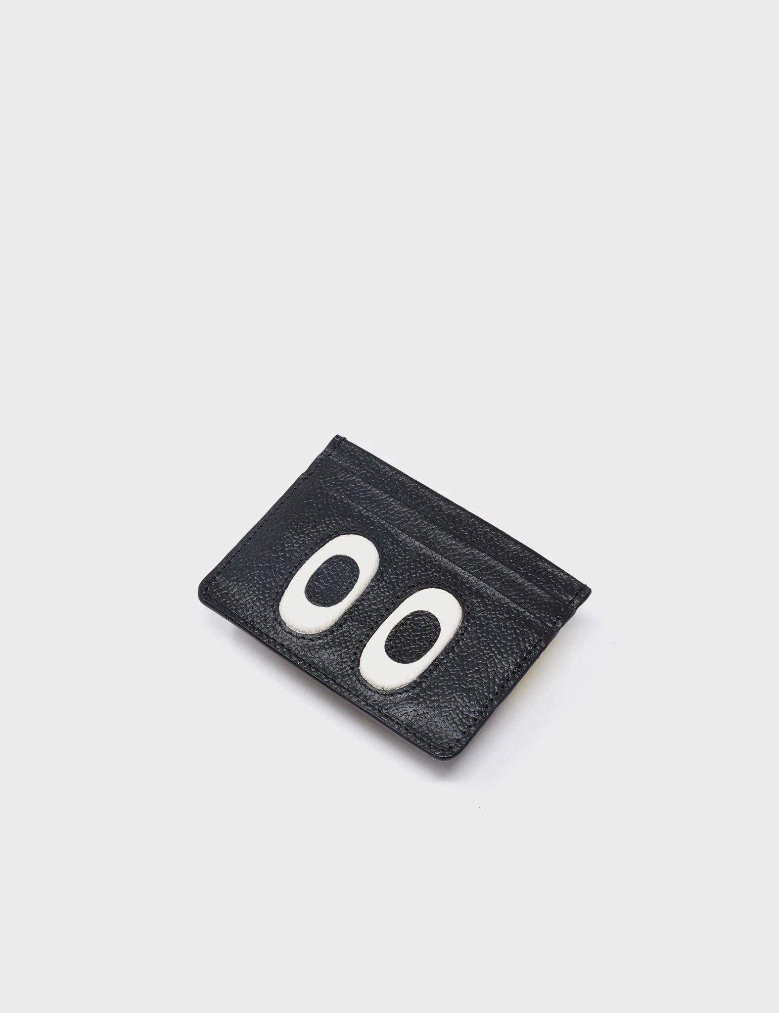 Filium Black Leather Cardholder - Look Up 👀