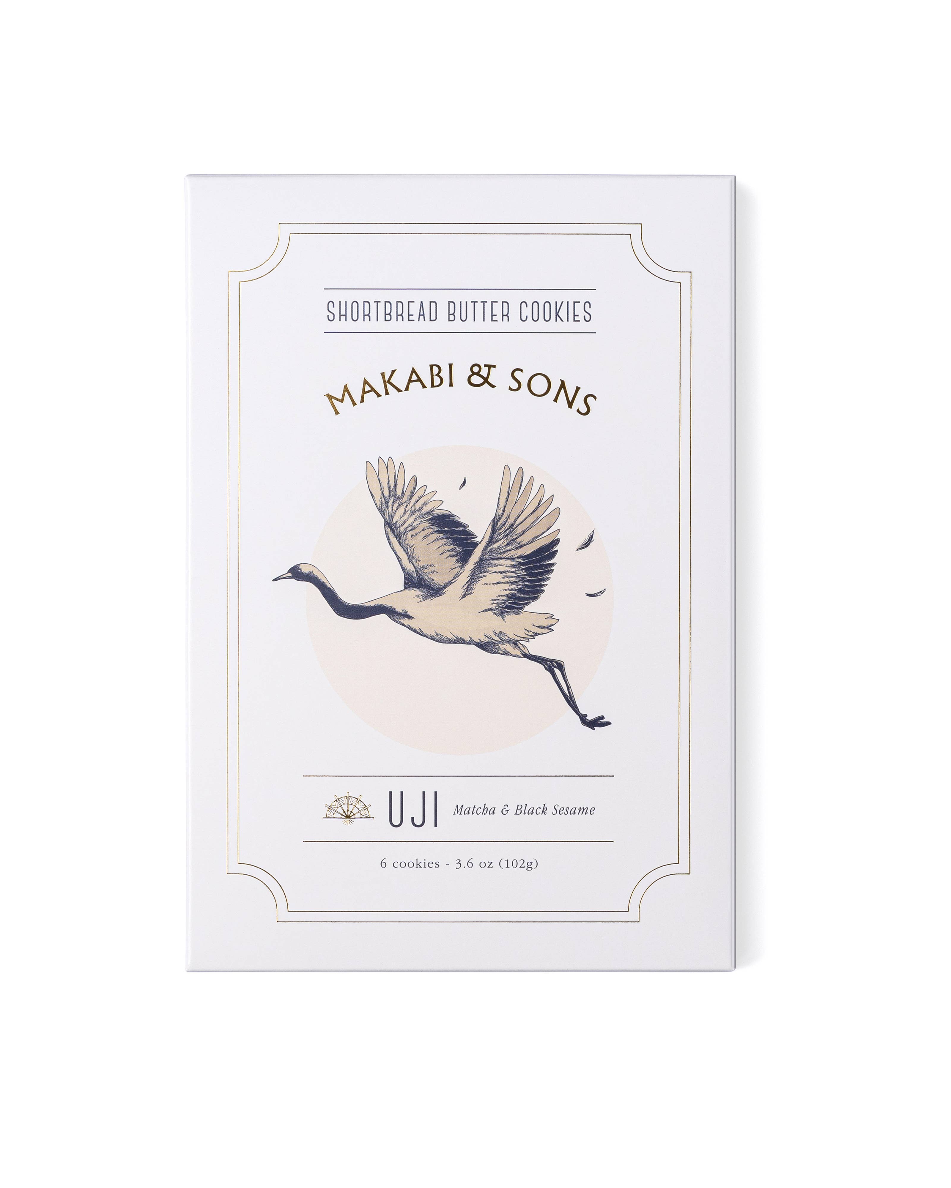 Matcha Toasted Black Sesame Cookies - Uji