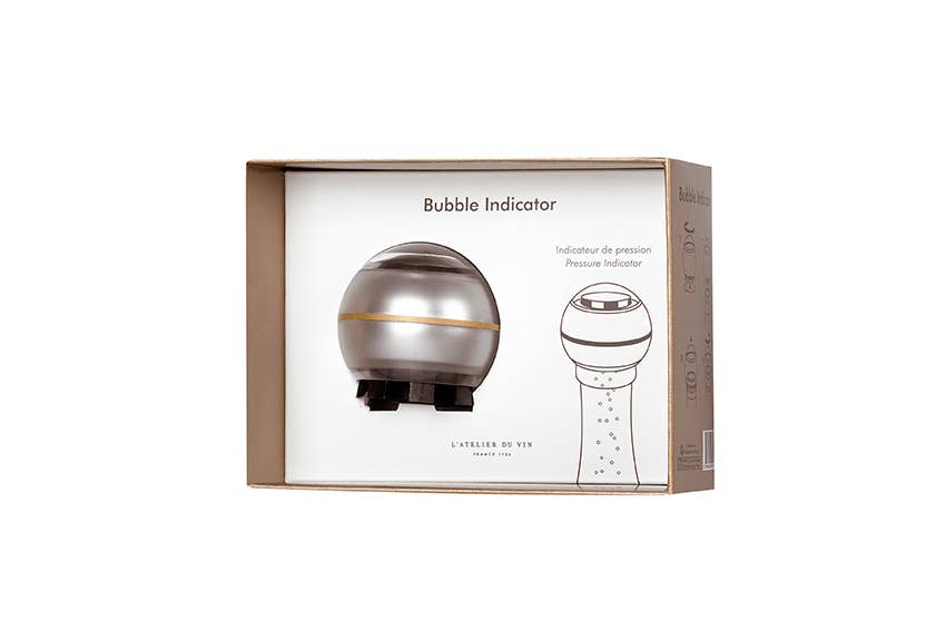 Sparkling Wine Bottle Sealer - BUBBLE INDICATOR