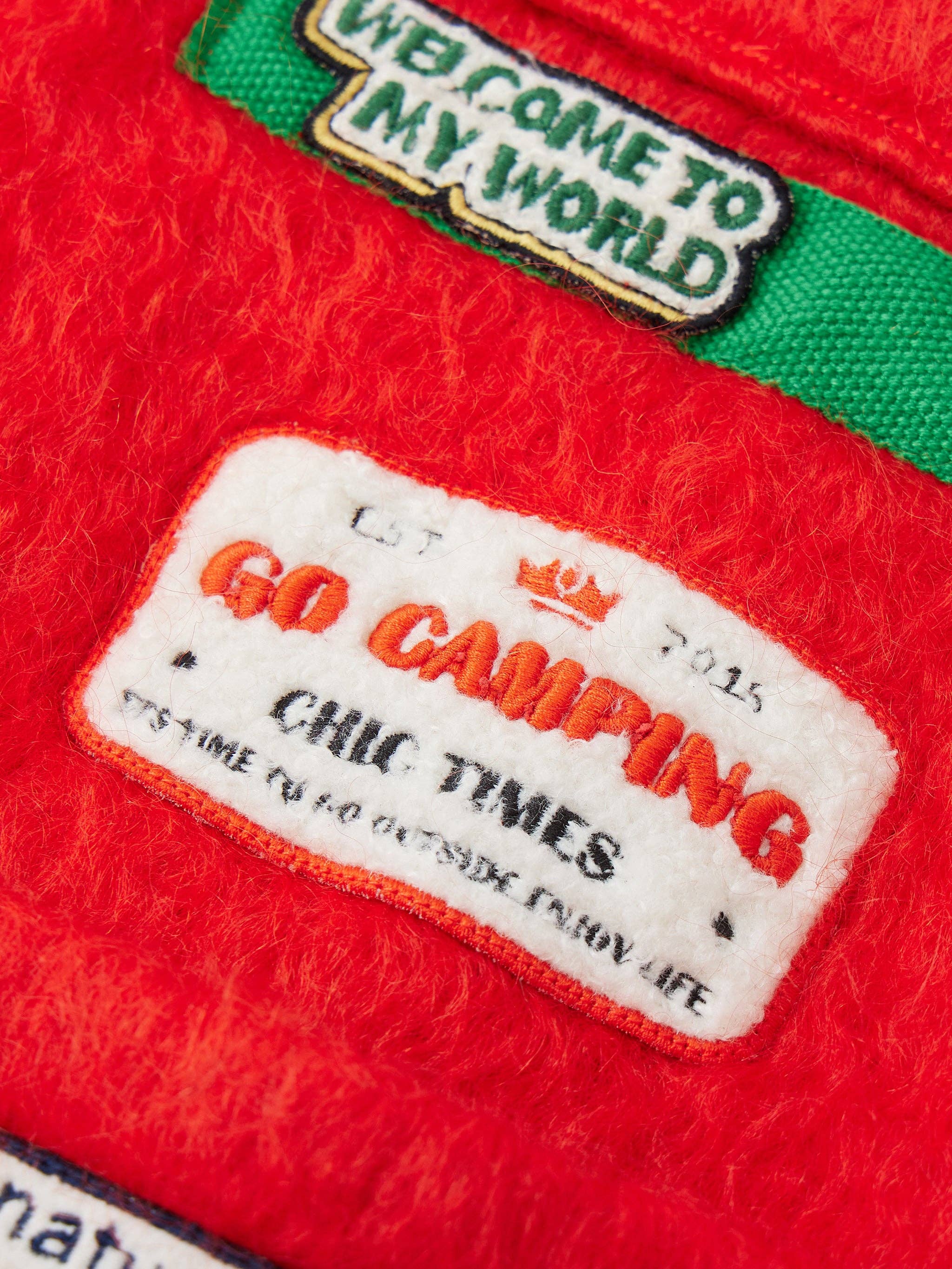 "Optimism & Positivity" Mohair Chore Jacket