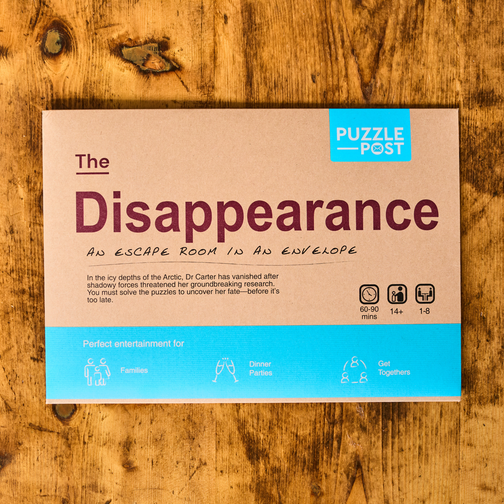 NEW Escape/Puzzle Game | Board game | The Disappearance