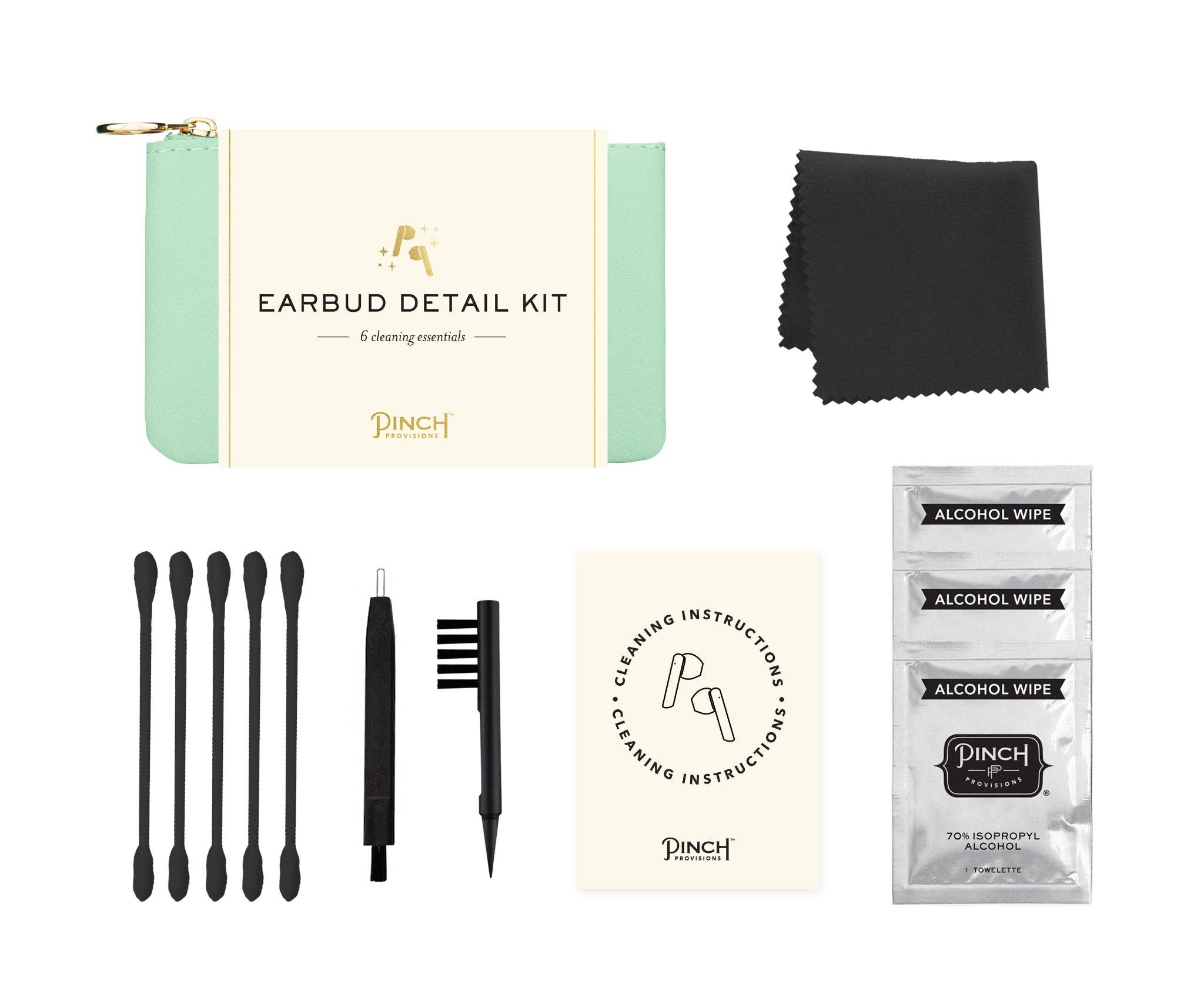 Earbud Detail Kit | Vegan Leather, Unique Tech Gifts