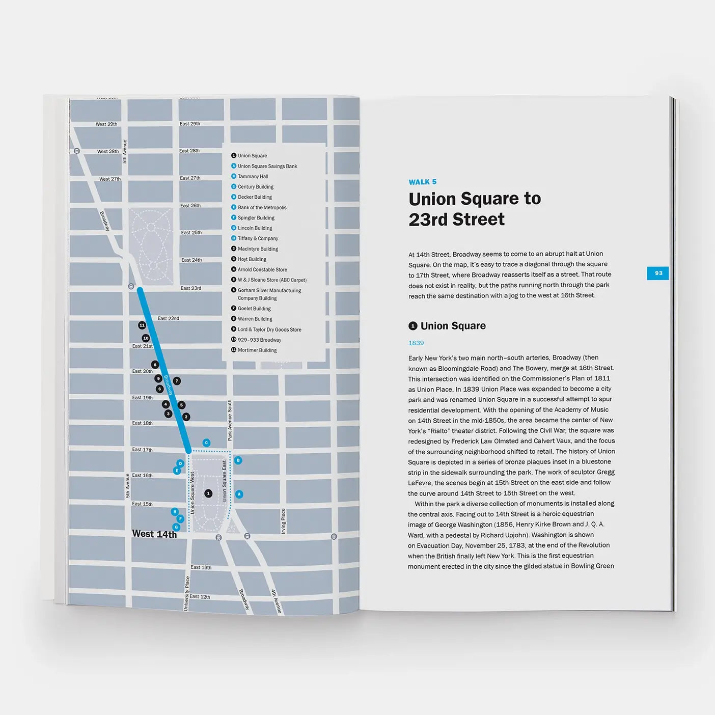 Walking Broadway: Thirteen Miles Of Architecture And History