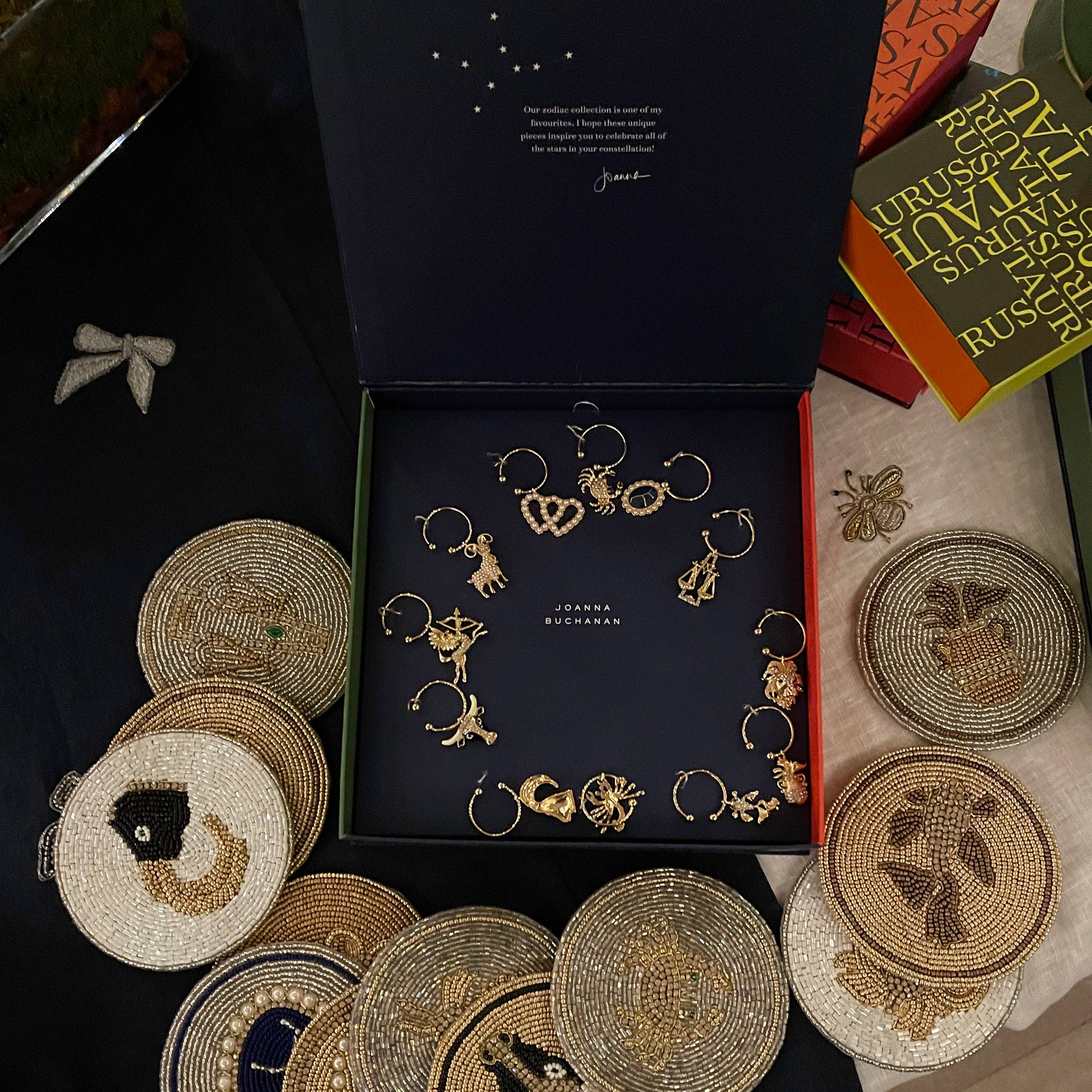 Zodiac cocktail pick gift set