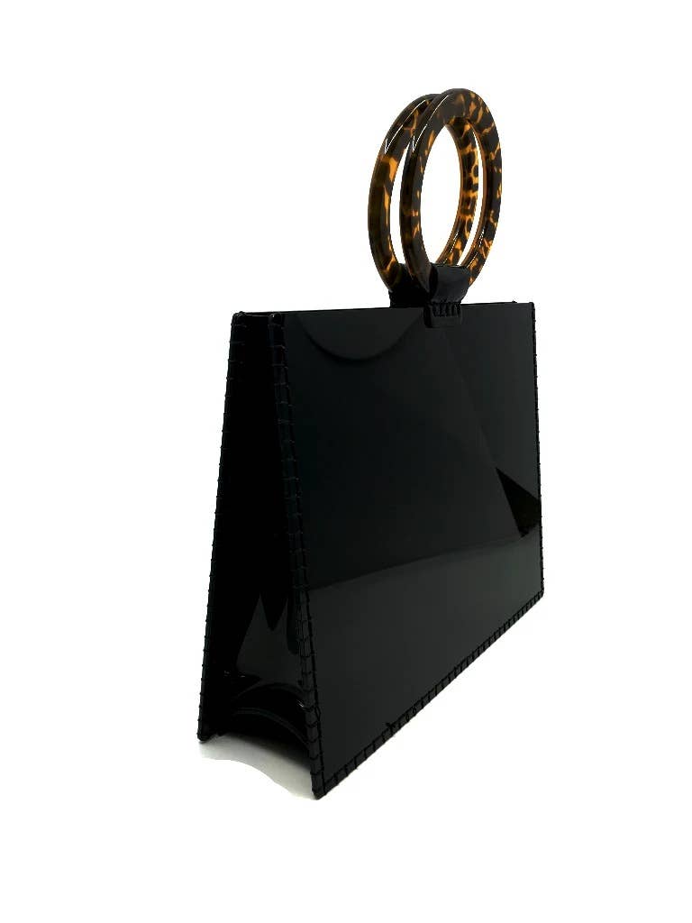 7036 - Black Valise Bag