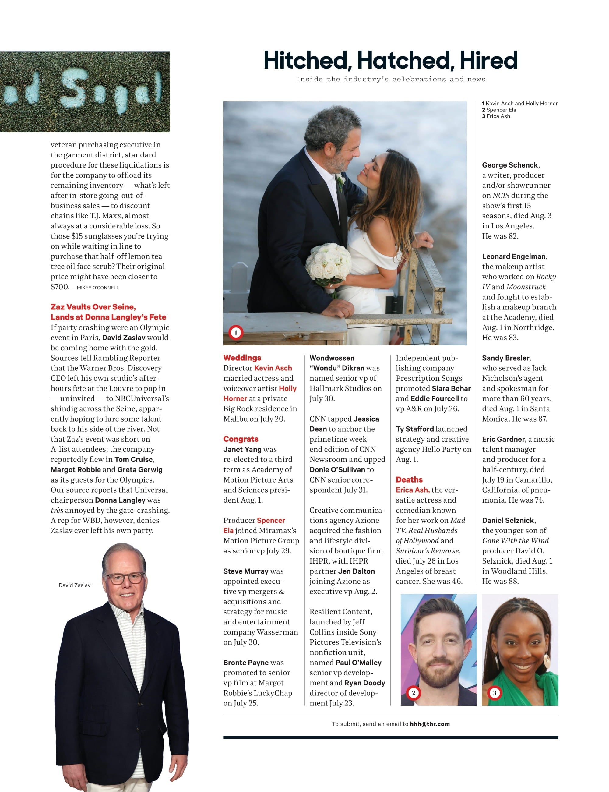 The Hollywood Reporter - 24.08.07 Edition: Hollywood Takes On Trump-Loving Tech Bros In Epic Election Battle, Robbie Robertson’s Family Feud, Streaming Battle For Stand-Up, House Of The Dragon & More!