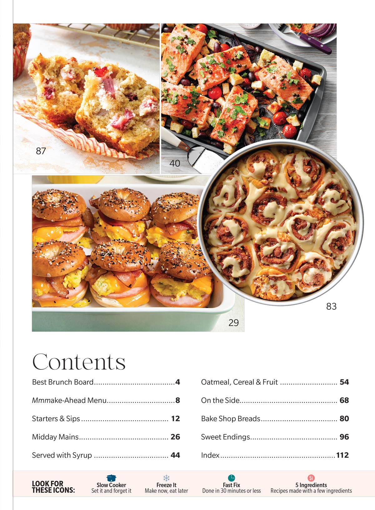 Taste of Home - The Complete Brunch Cookbook: 102 Hassle-Free Recipes, Perfect For Gatherings, Make-Ahead Meals, Bloody Mary's, Cheese Danish, Slow Cooker Burritos, Egg Bakes, Pancake Boards & More!