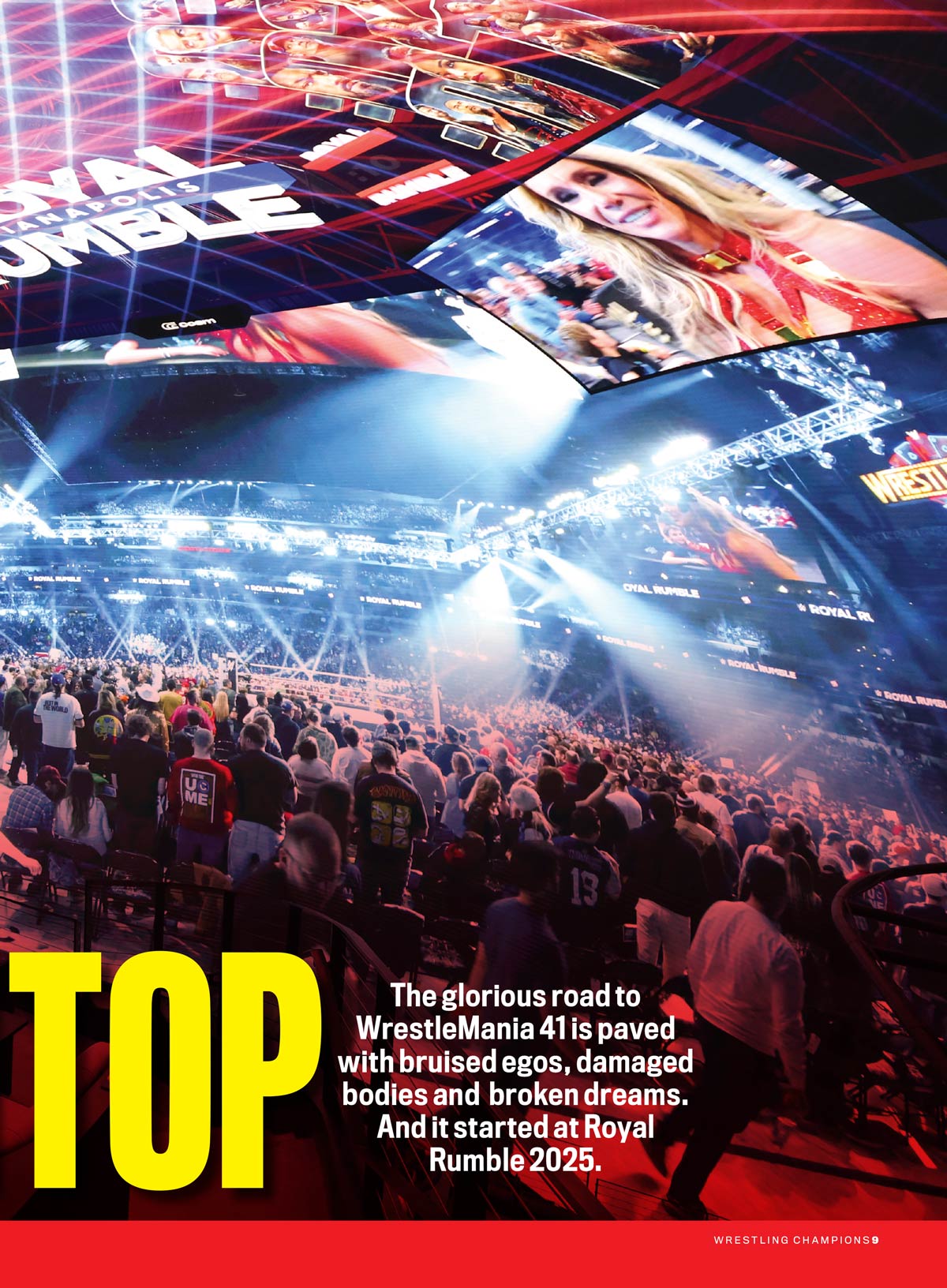 TV Guide - WrestleMania 2025: Champions Of Wrestling, Will John Cena Win One Last Title, The Road To Wrestlemania 41, Matchup, Stats, Predictions, Greatest Moments In Wrestling History & More!