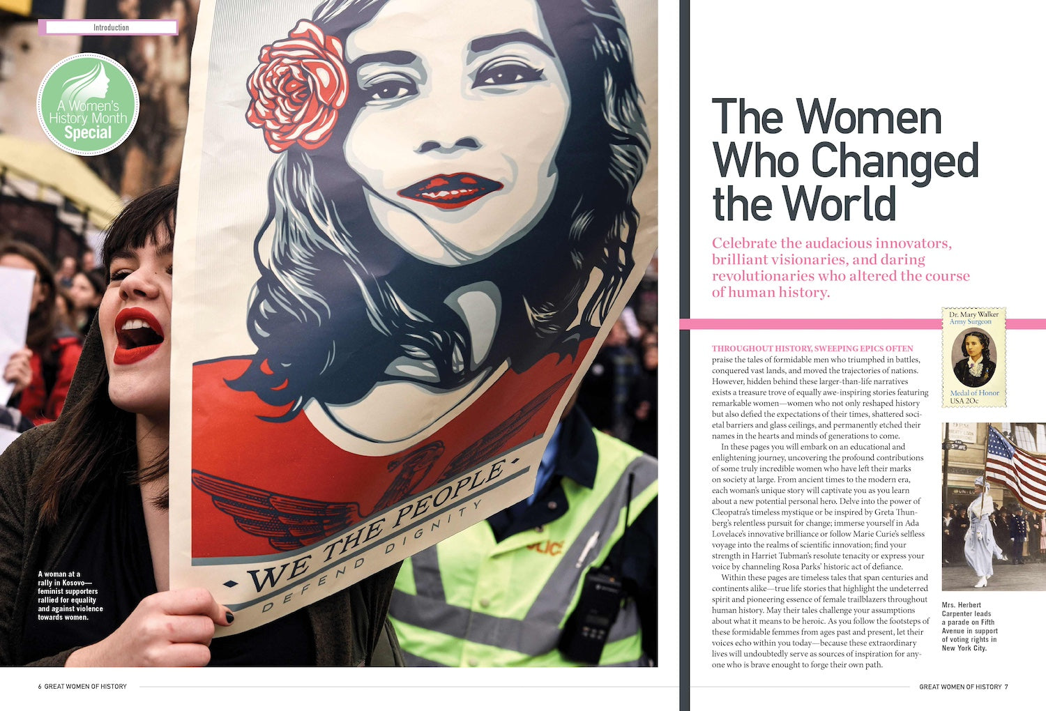 Women Who Changed the World - Female Heroes Throughout History, Cleopatra, Princess Diana, Rosa Parks, Serena Williams, Marie Curie, Greta Thunberg, Shonda Rhimes, Amelia Earhart, Taylor Swift & More!